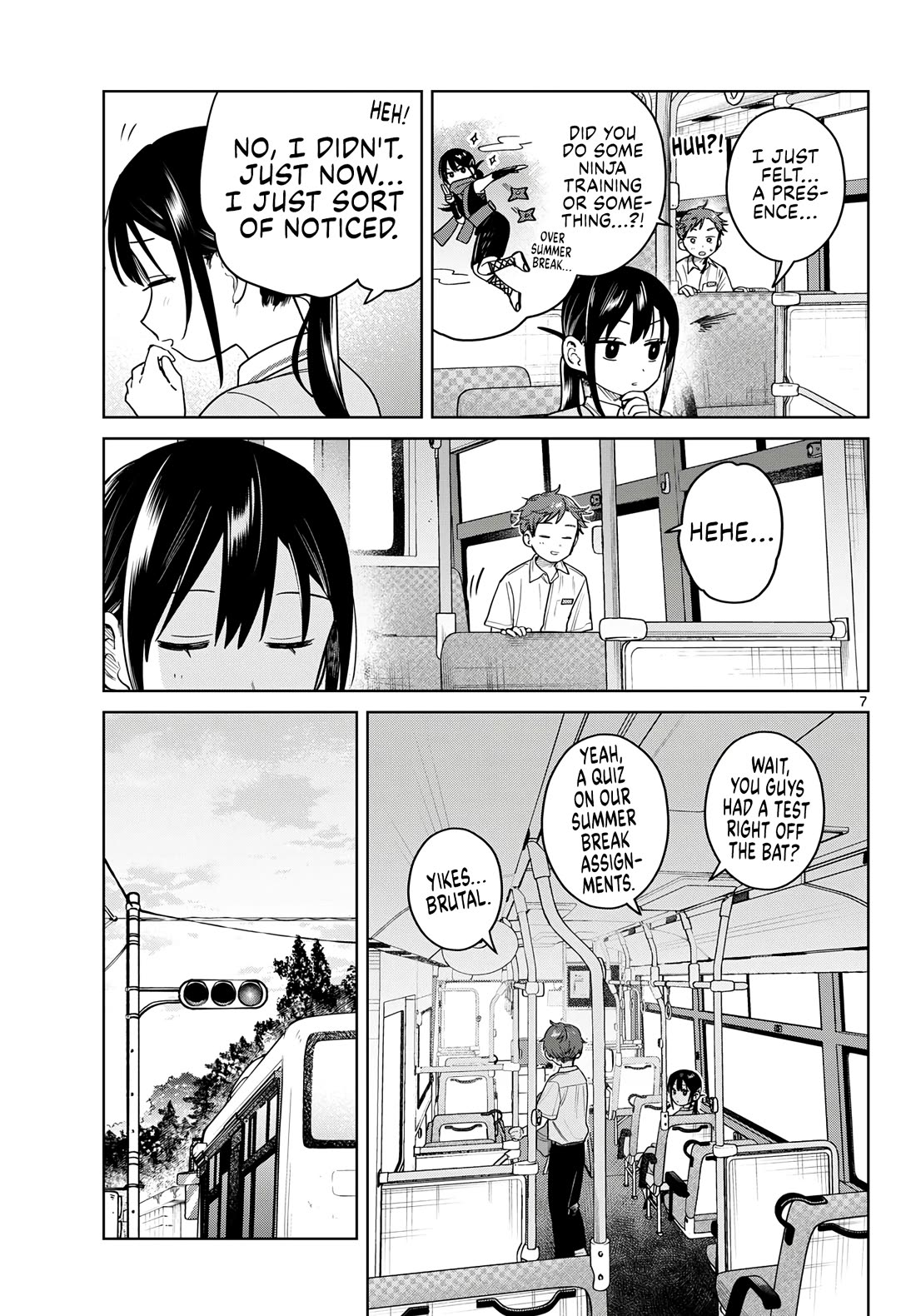 Futari Bus Chapter 38 page 7 - Chapter 38: Growth Spurt