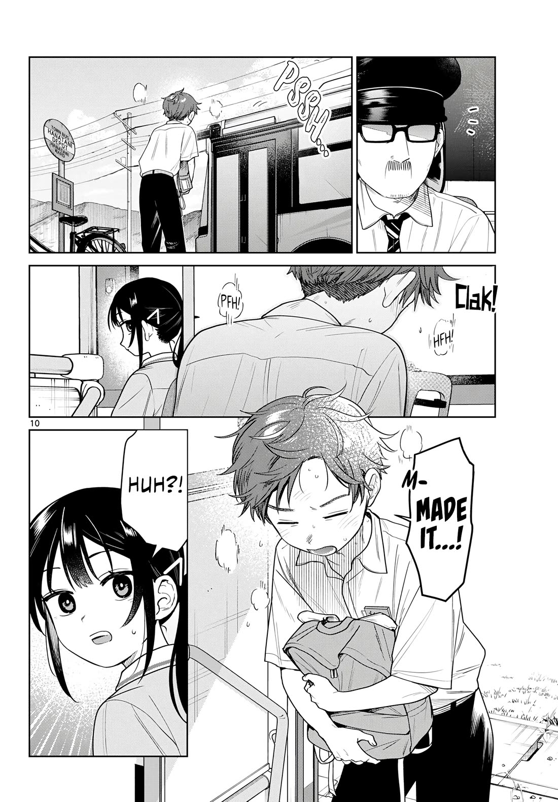 Futari Bus Chapter 39 page 10 - Chapter 39: Just a Touch