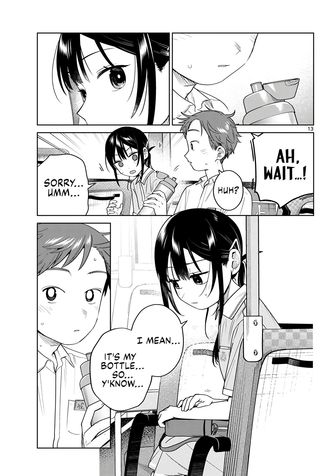 Futari Bus Chapter 39 page 13 - Chapter 39: Just a Touch