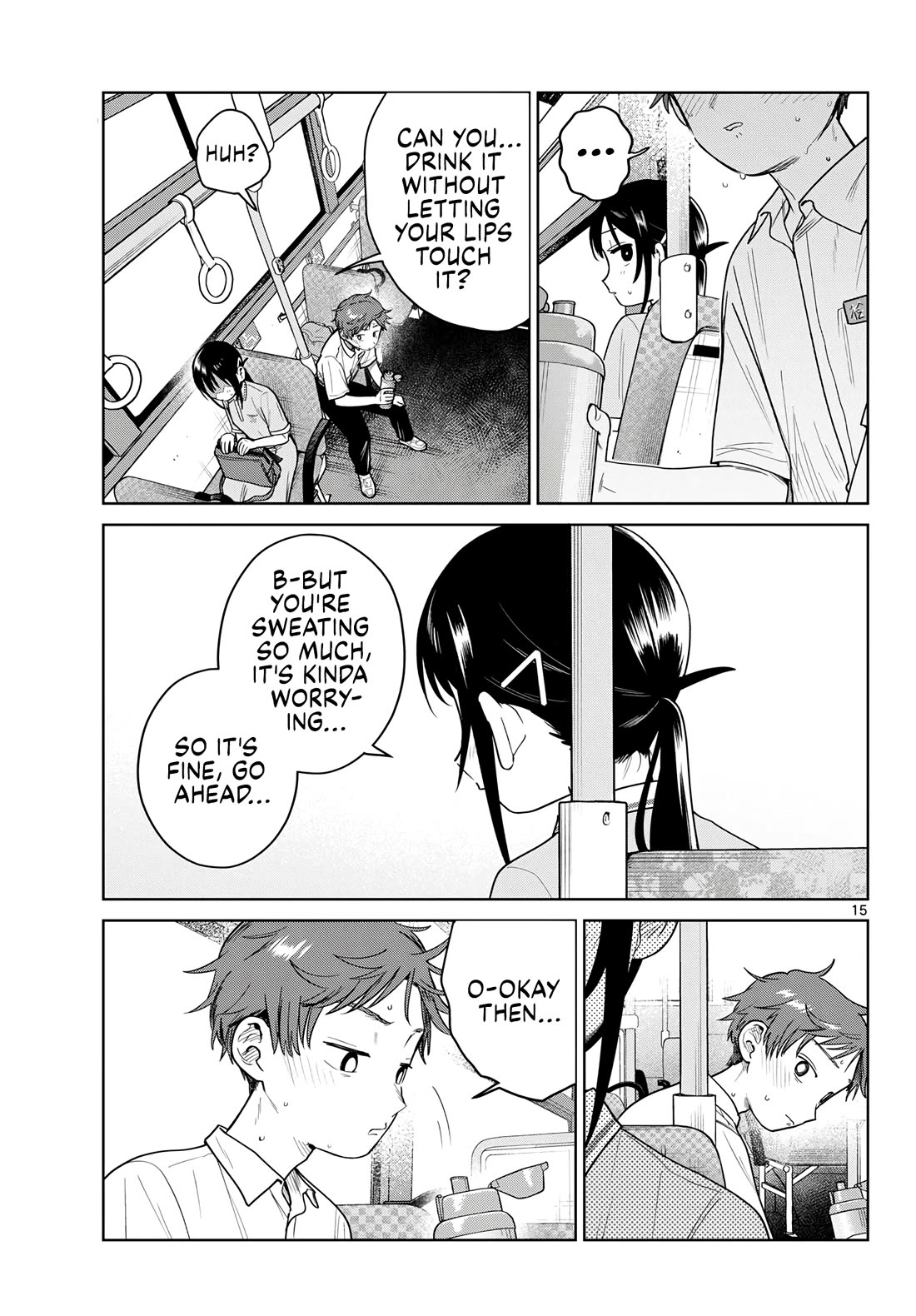 Futari Bus Chapter 39 page 15 - Chapter 39: Just a Touch