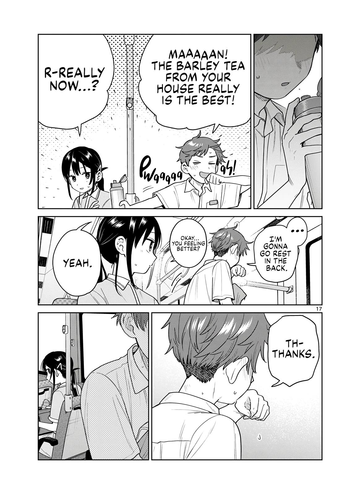 Futari Bus Chapter 39 page 17 - Chapter 39: Just a Touch