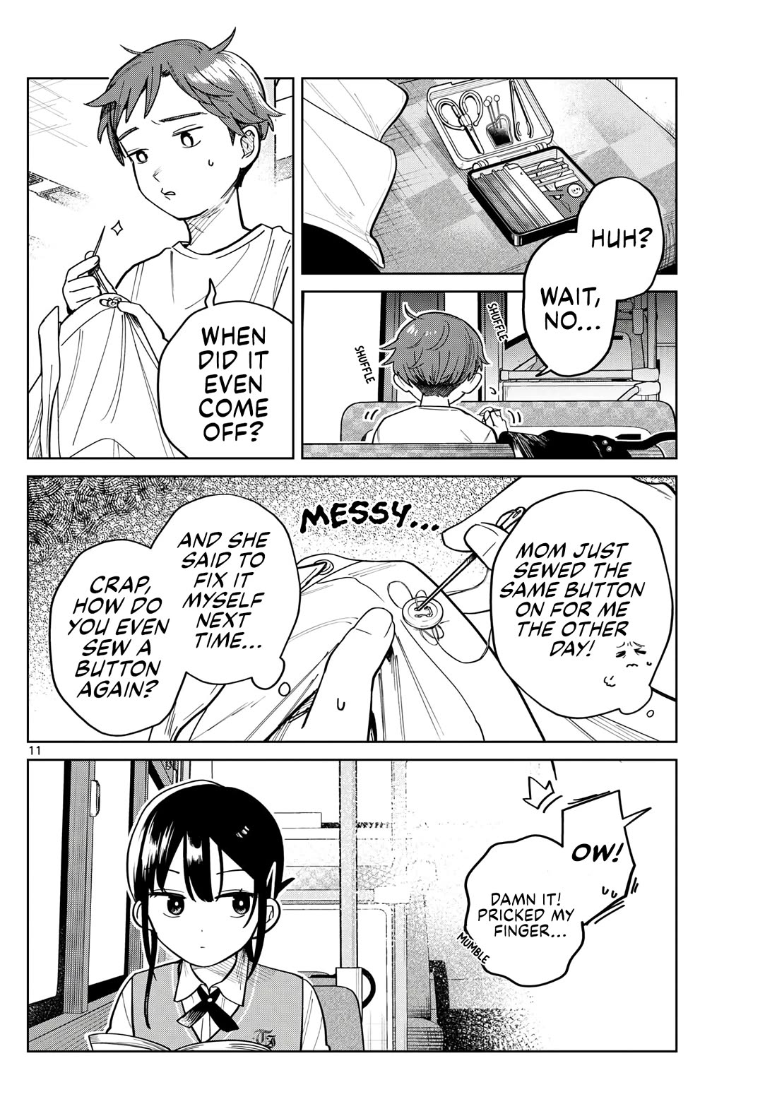 Futari Bus Chapter 4 page 11 - Chapter 4: Thread Knot