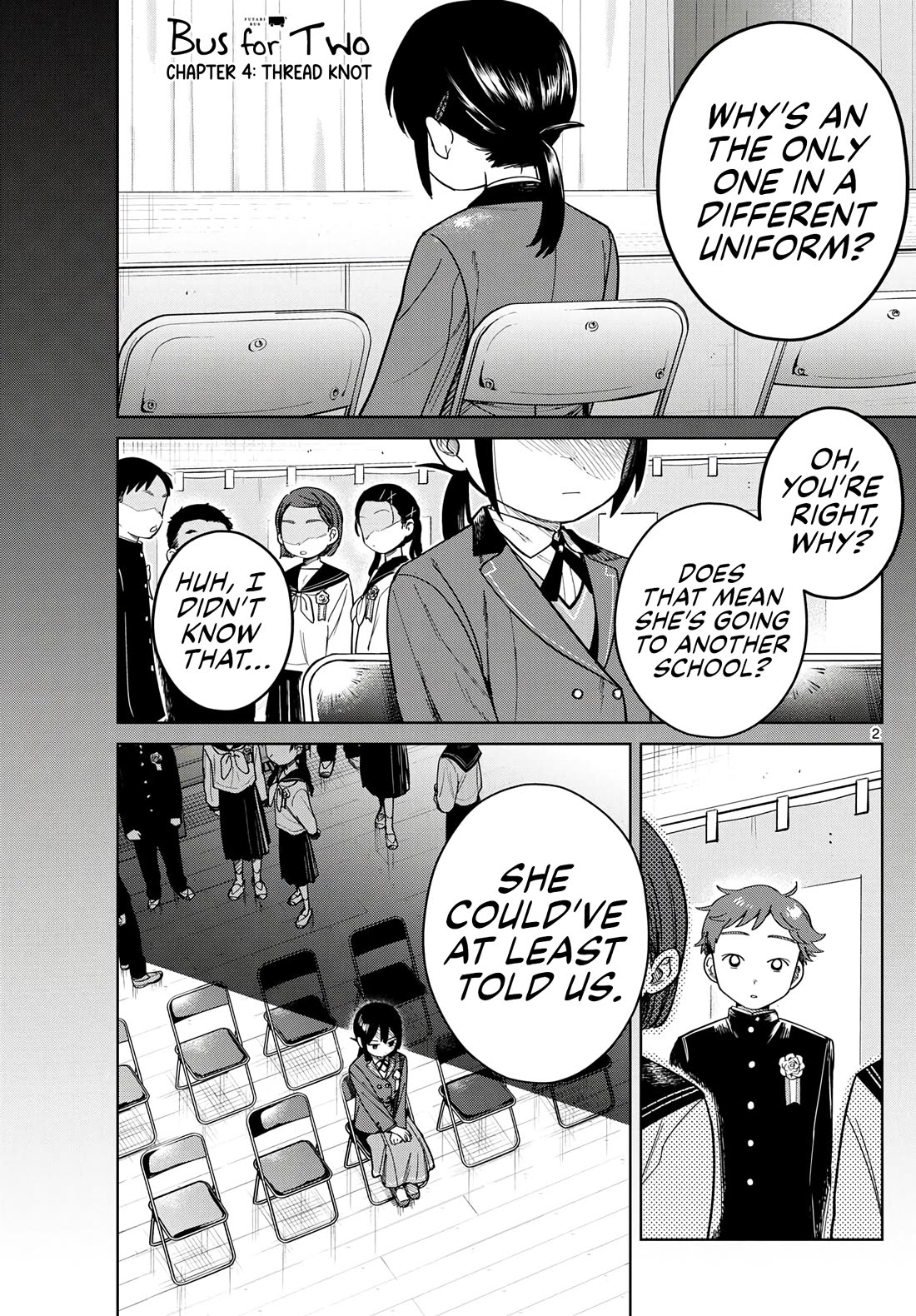 Futari Bus Chapter 4 page 2 - Chapter 4: Thread Knot