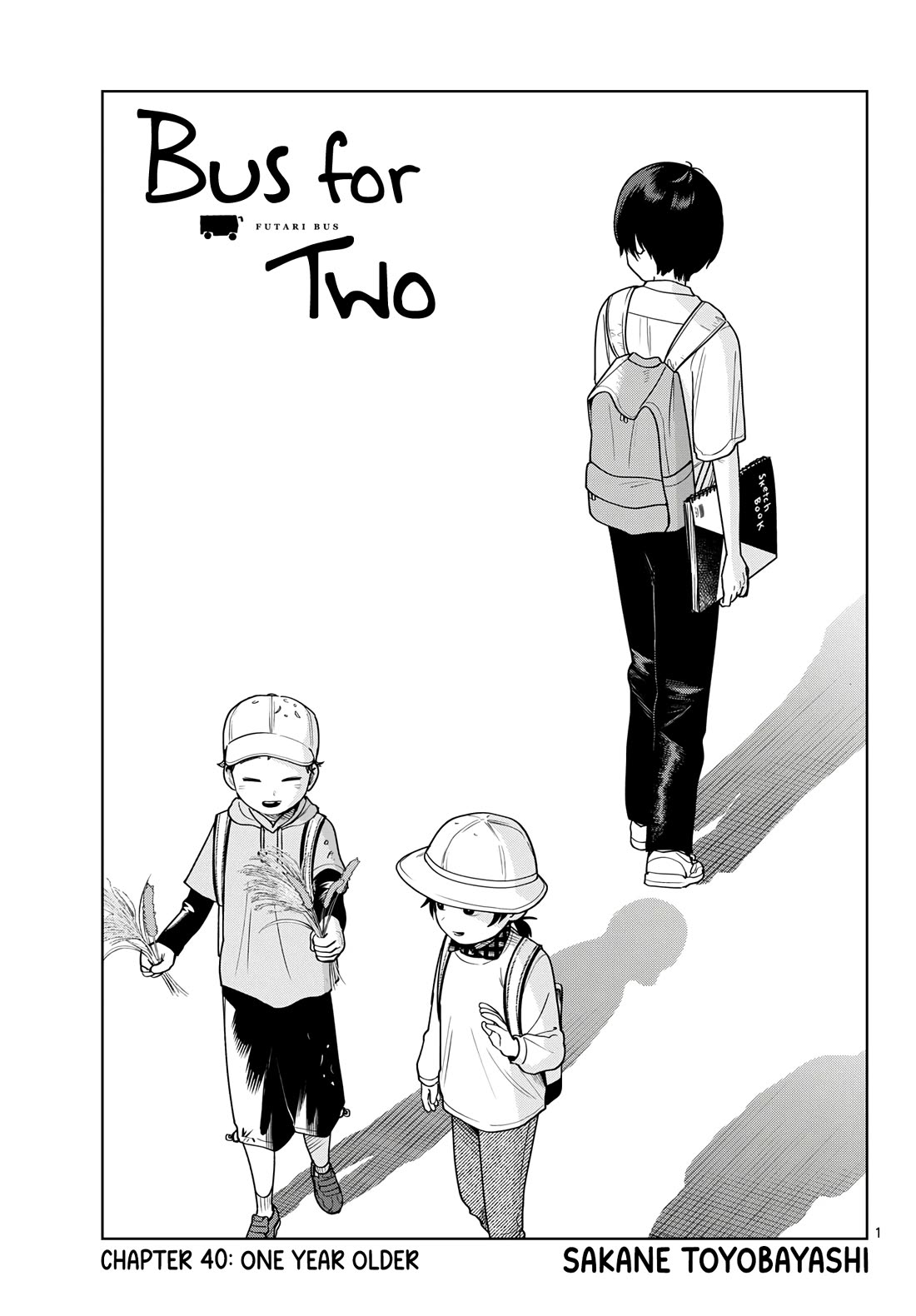Futari Bus Chapter 40 page 1 - Chapter 40: One Year Older