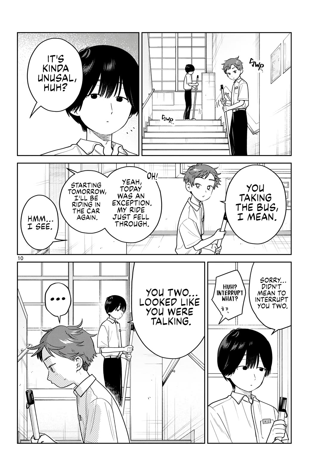Futari Bus Chapter 40 page 10 - Chapter 40: One Year Older