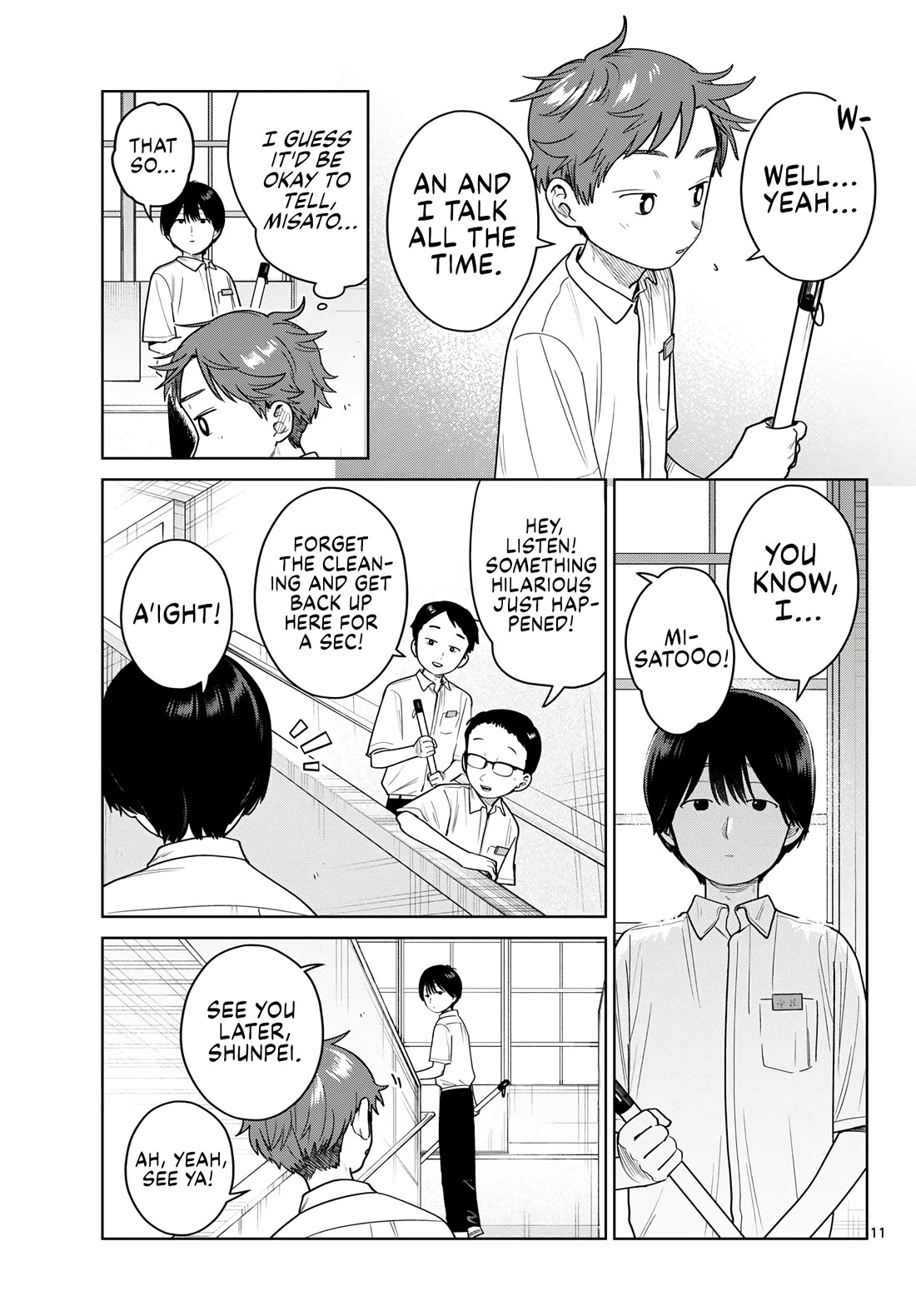 Futari Bus Chapter 40 page 11 - Chapter 40: One Year Older