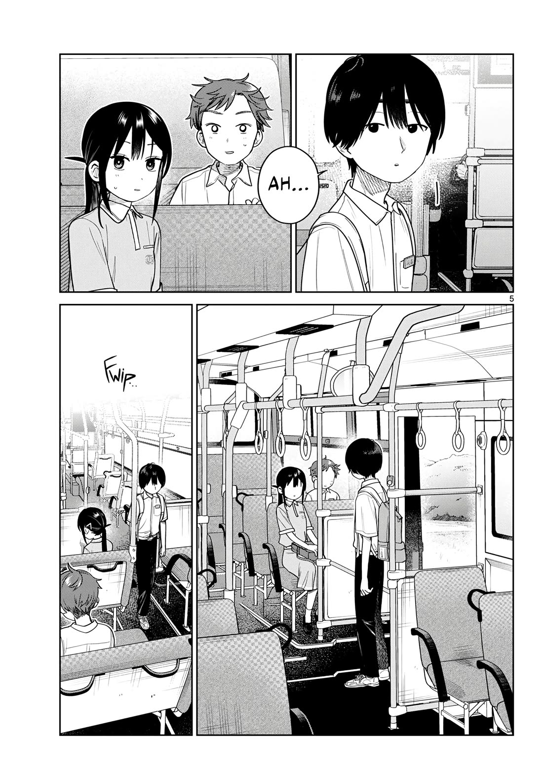Futari Bus Chapter 40 page 5 - Chapter 40: One Year Older