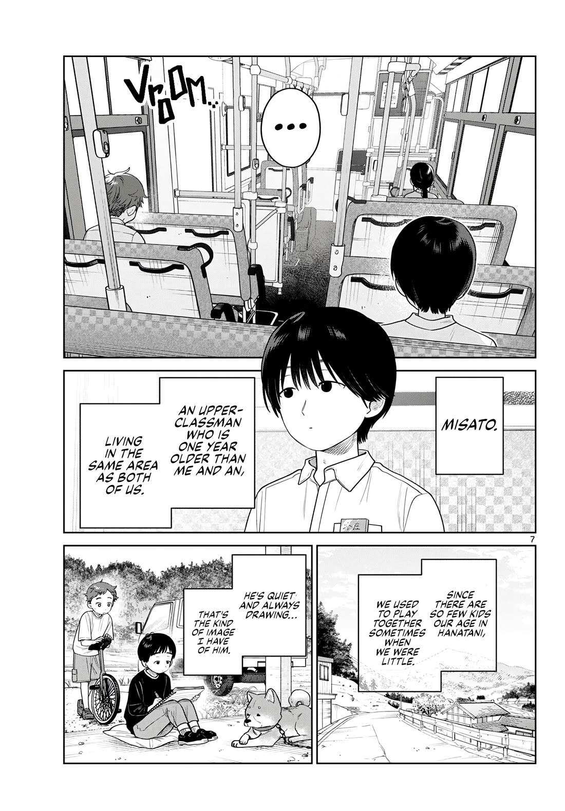 Futari Bus Chapter 40 page 7 - Chapter 40: One Year Older