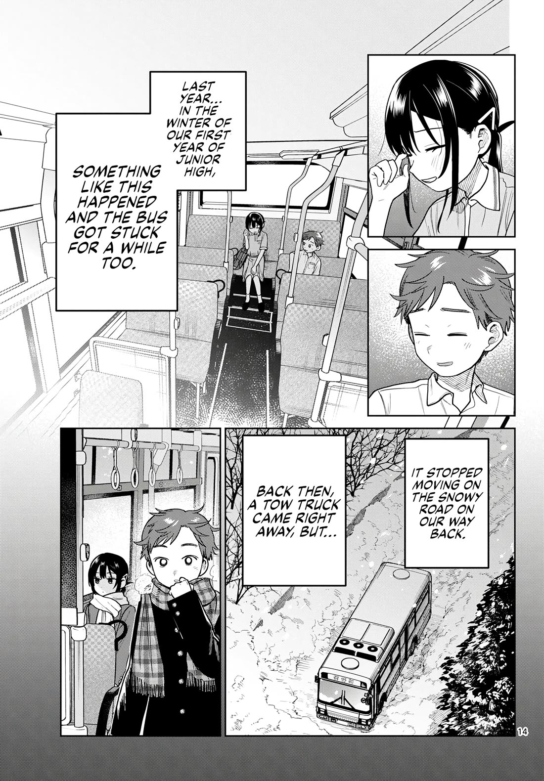Futari Bus Chapter 41 page 13 - Chapter 41: Stormy Day
