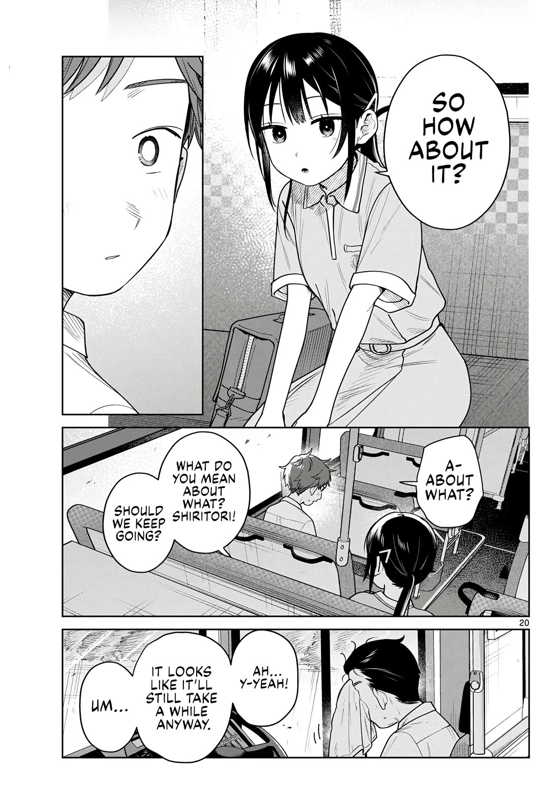 Futari Bus Chapter 41 page 19 - Chapter 41: Stormy Day