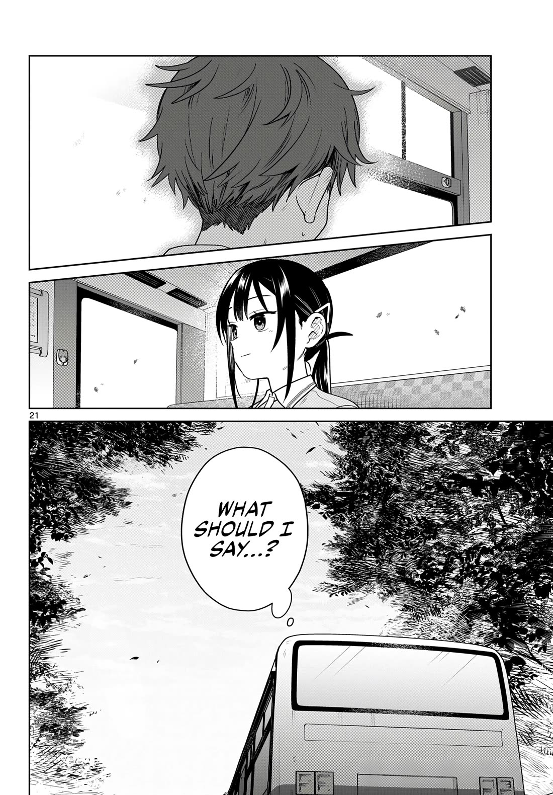 Futari Bus Chapter 41 page 20 - Chapter 41: Stormy Day