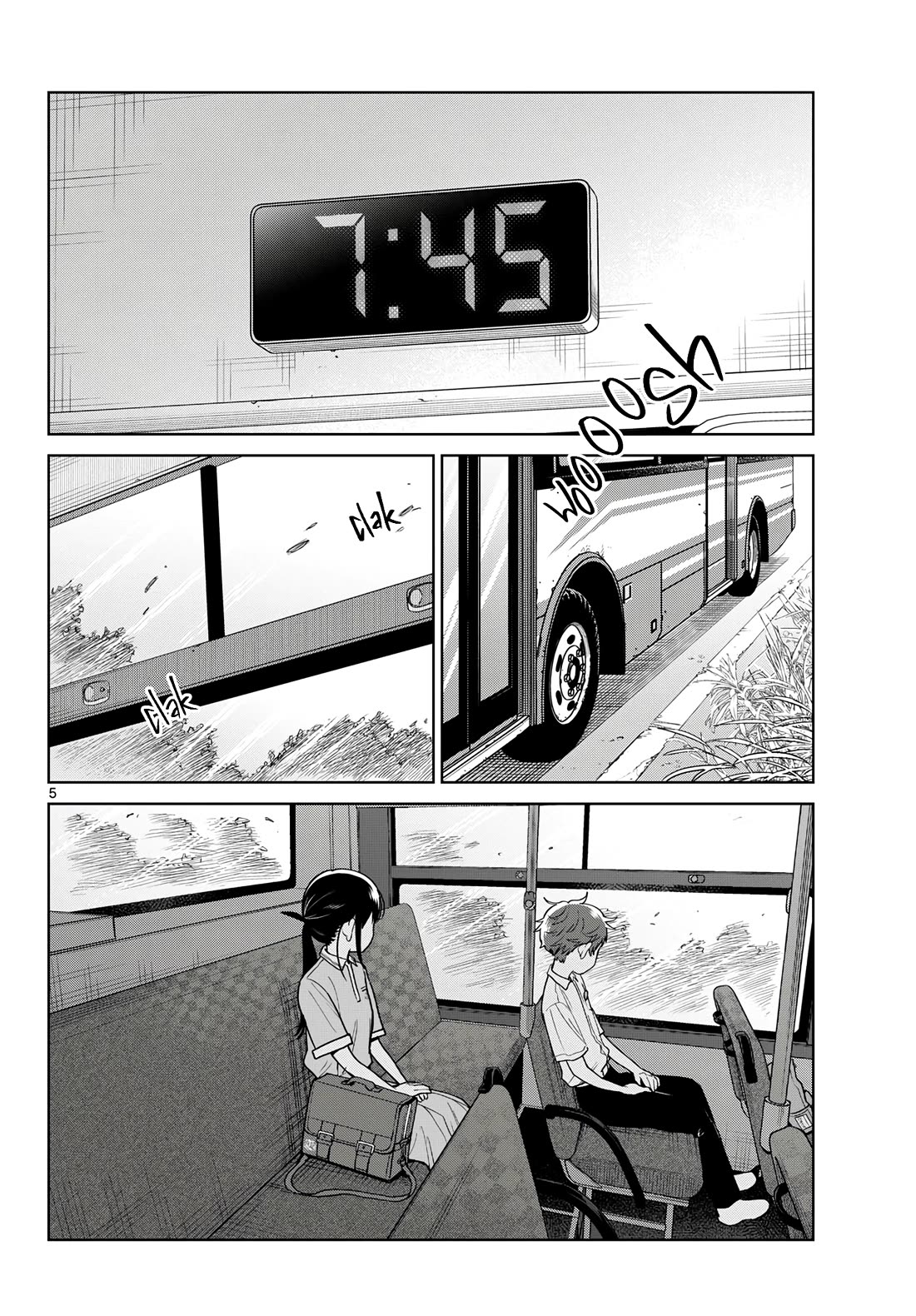 Futari Bus Chapter 41 page 4 - Chapter 41: Stormy Day