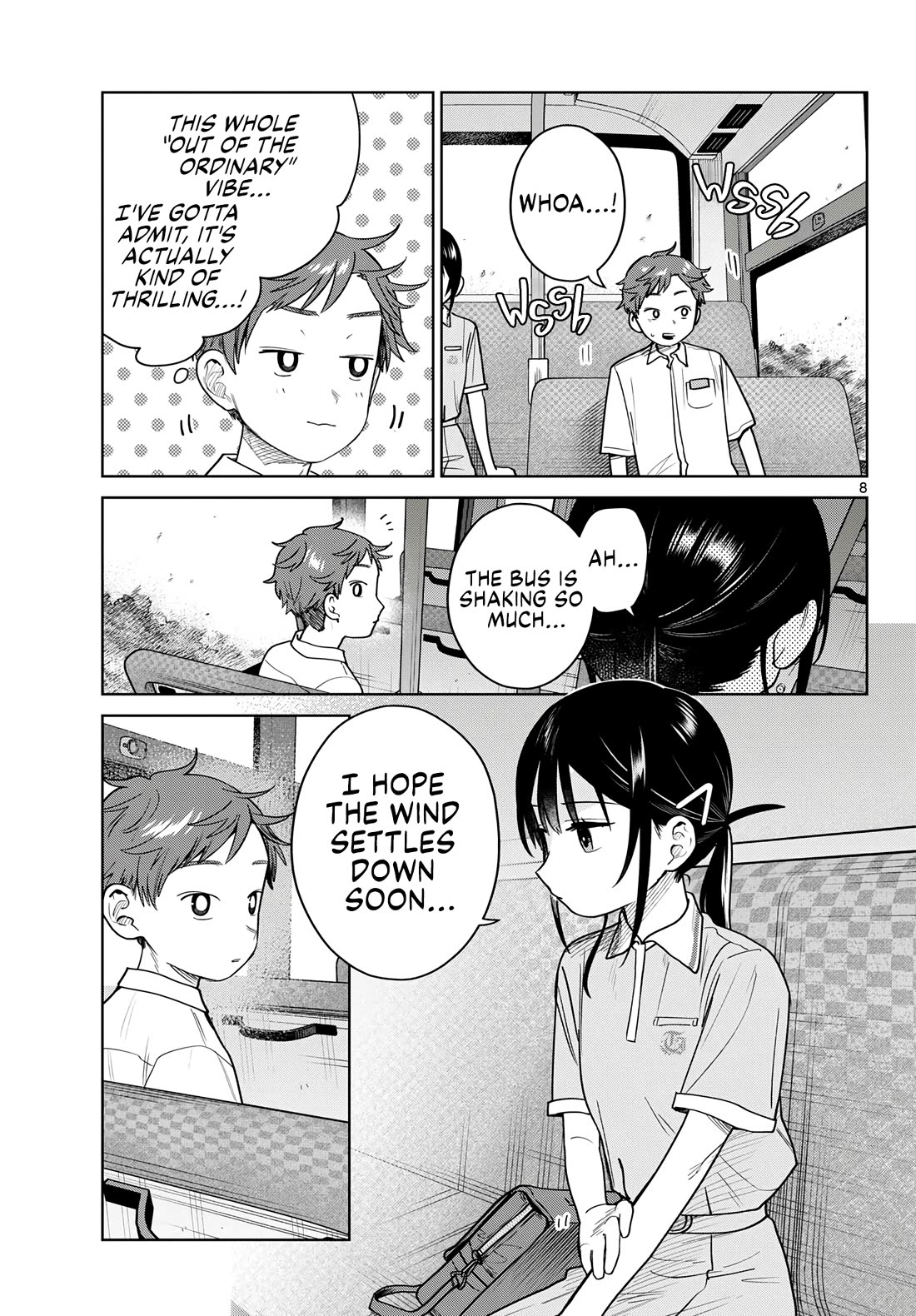 Futari Bus Chapter 41 page 7 - Chapter 41: Stormy Day
