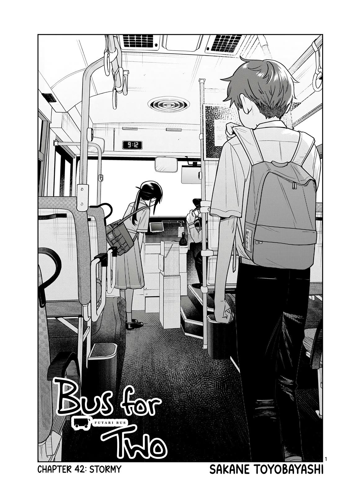 Futari Bus Chapter 42 page 1 - Chapter 42: Stormy