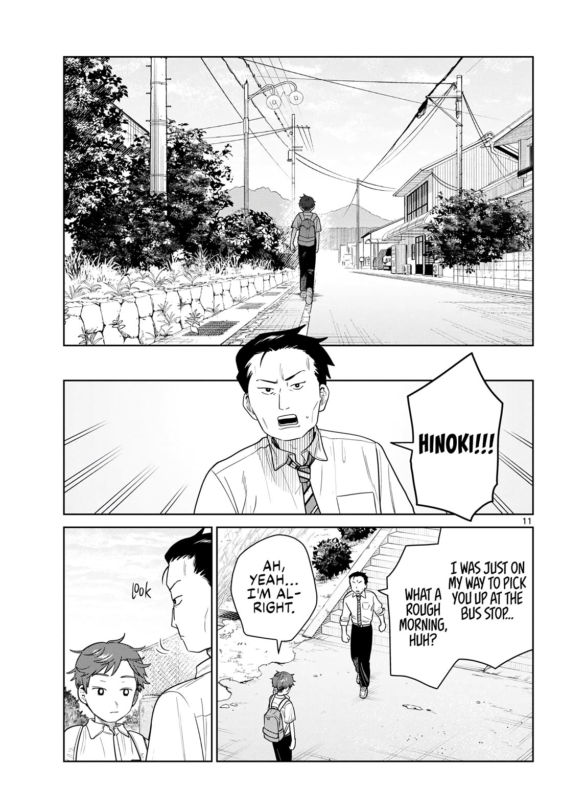 Futari Bus Chapter 42 page 11 - Chapter 42: Stormy