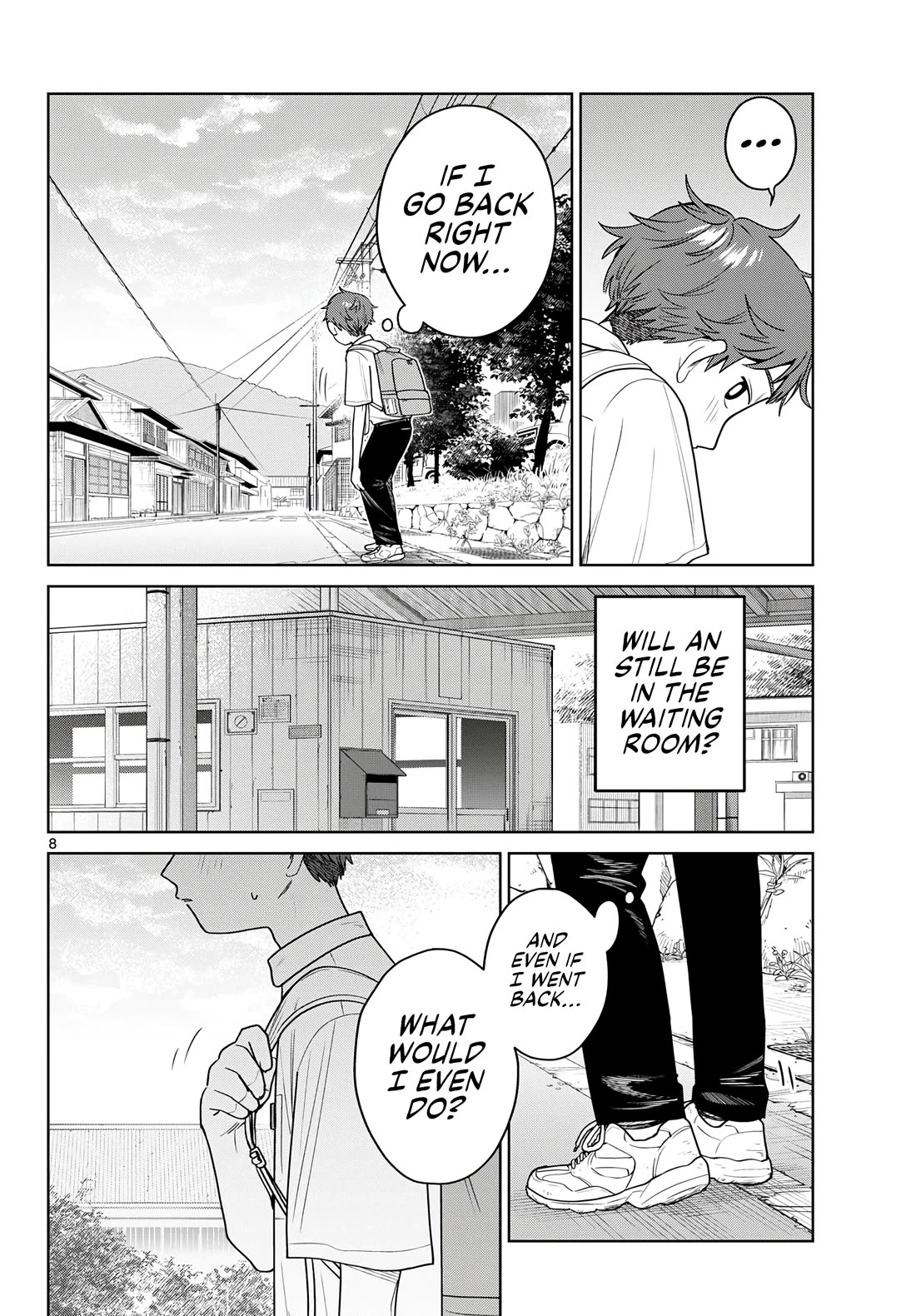 Futari Bus Chapter 42 page 8 - Chapter 42: Stormy