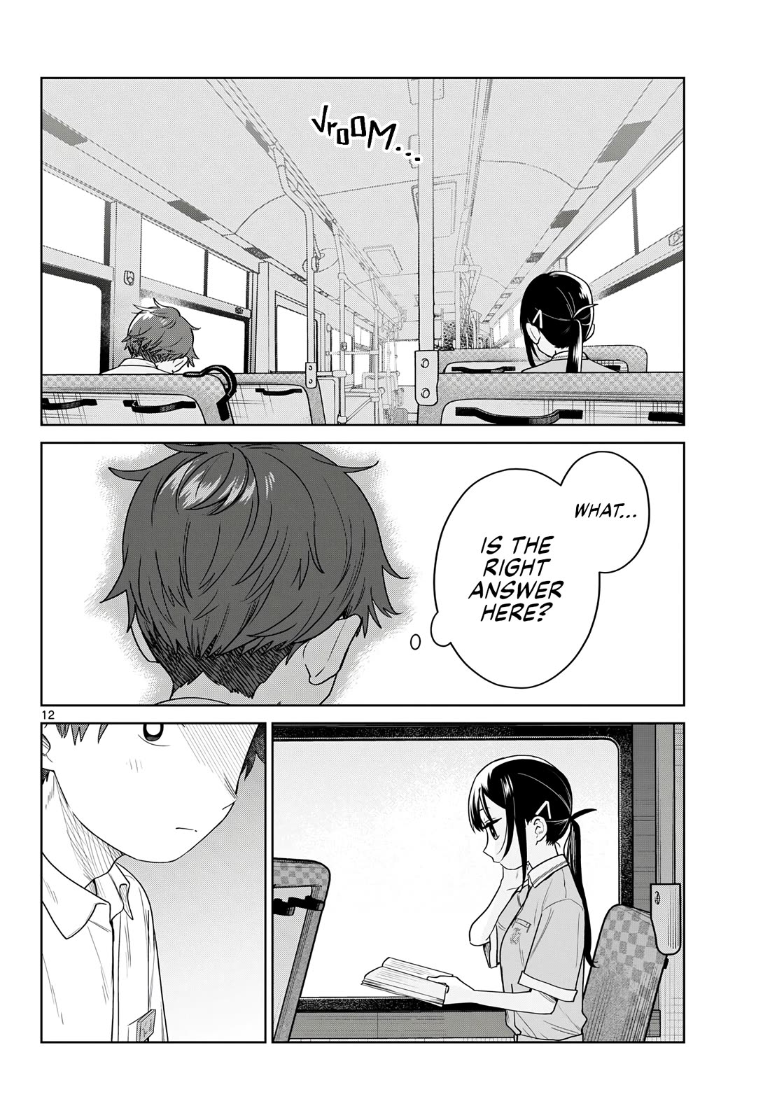 Futari Bus Chapter 43 page 12 - Chapter 43: Up in the Air