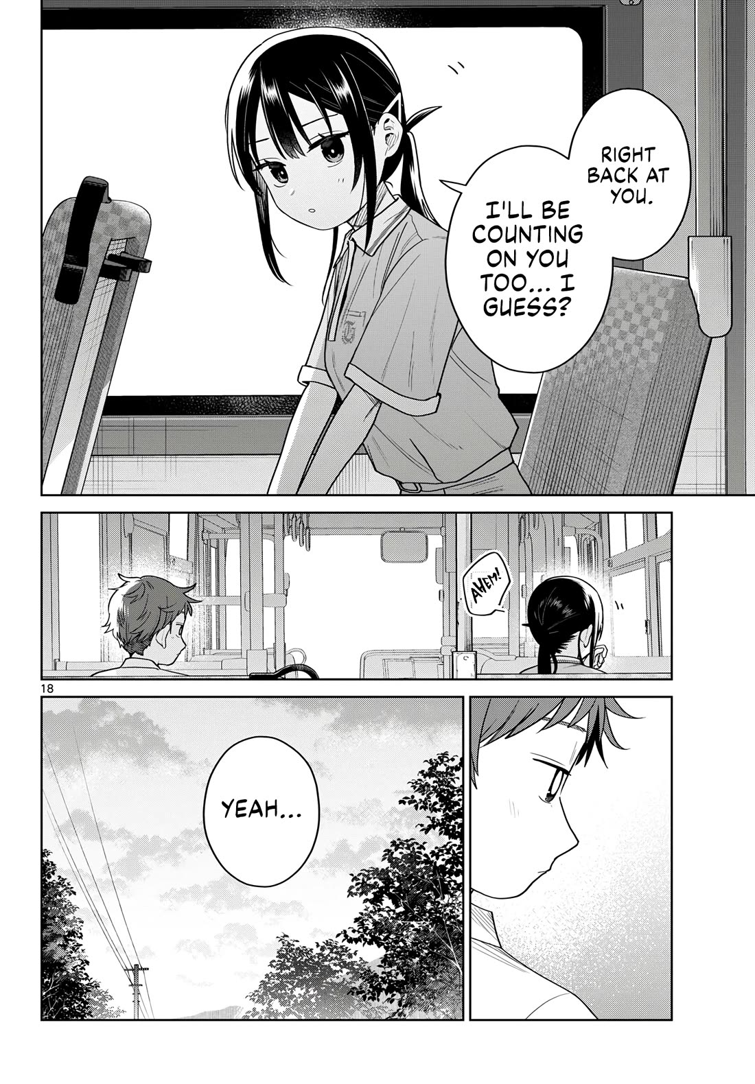 Futari Bus Chapter 43 page 18 - Chapter 43: Up in the Air