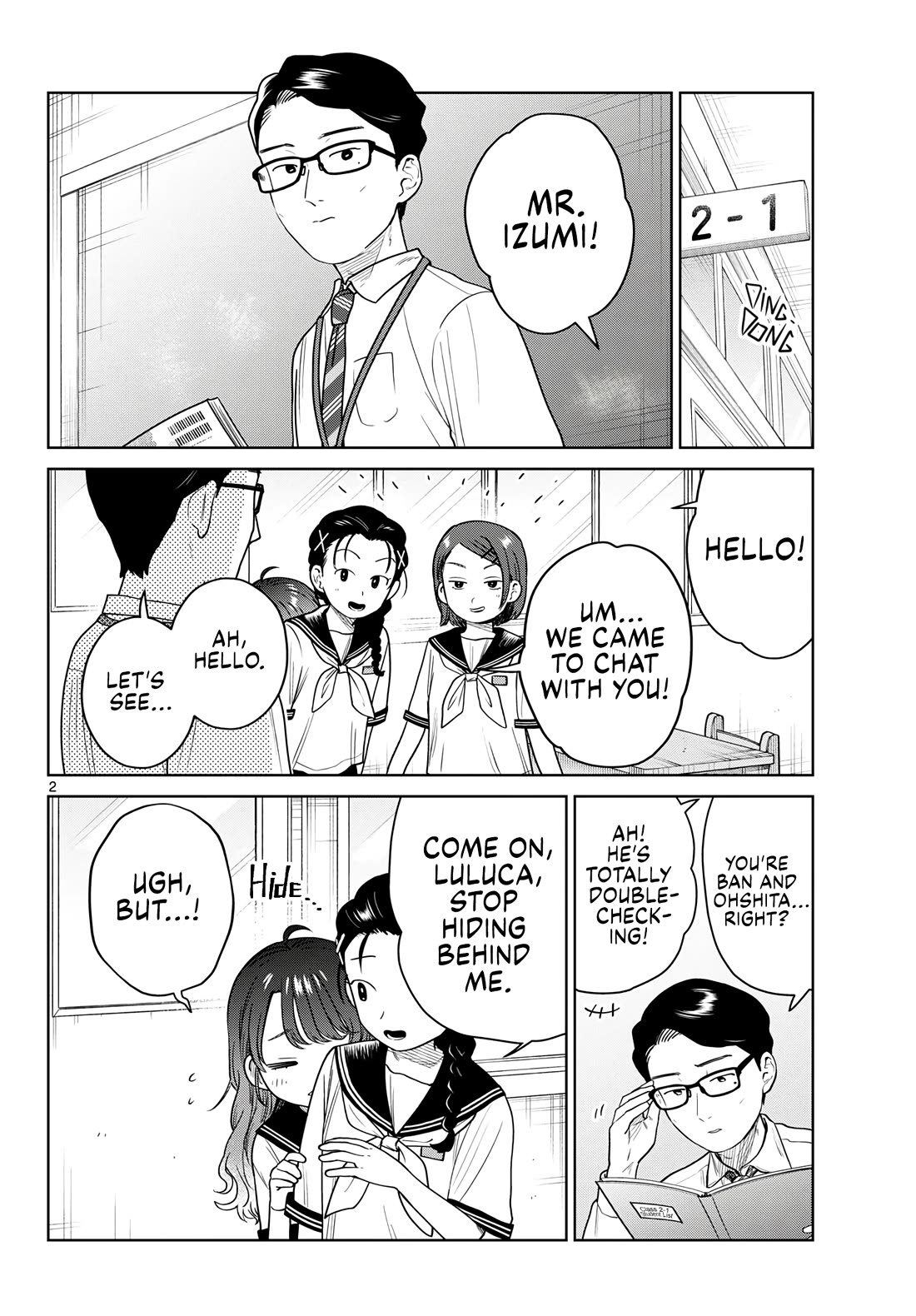 Futari Bus Chapter 43 page 2 - Chapter 43: Up in the Air