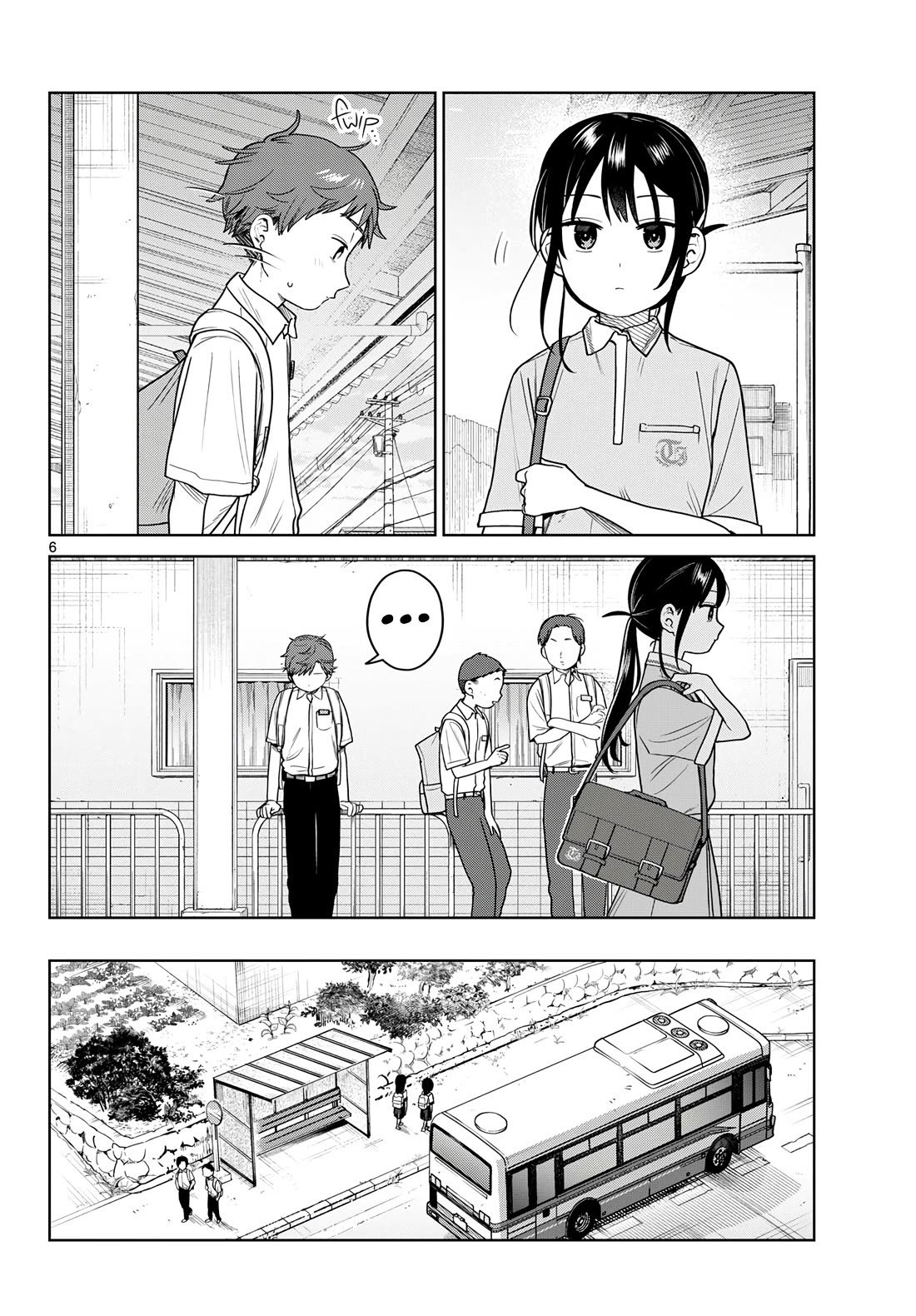 Futari Bus Chapter 43 page 6 - Chapter 43: Up in the Air