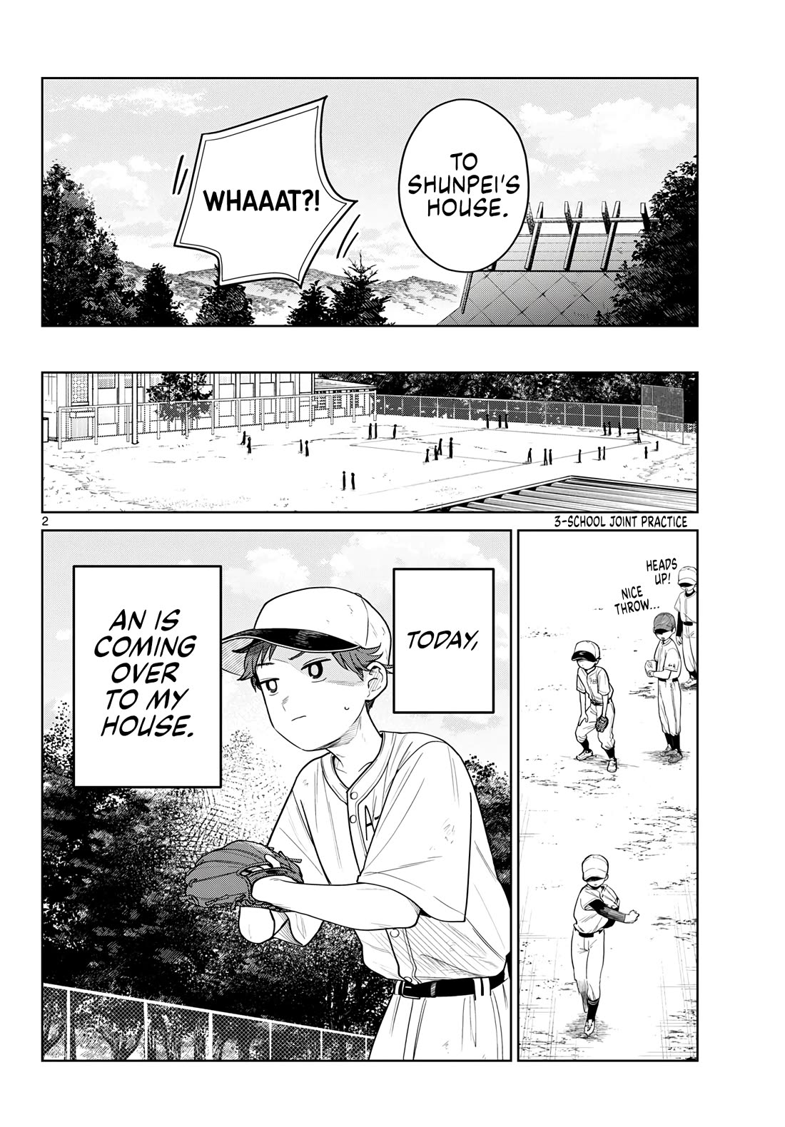 Futari Bus Chapter 44 page 2 - Chapter 44: Fluttering Hair