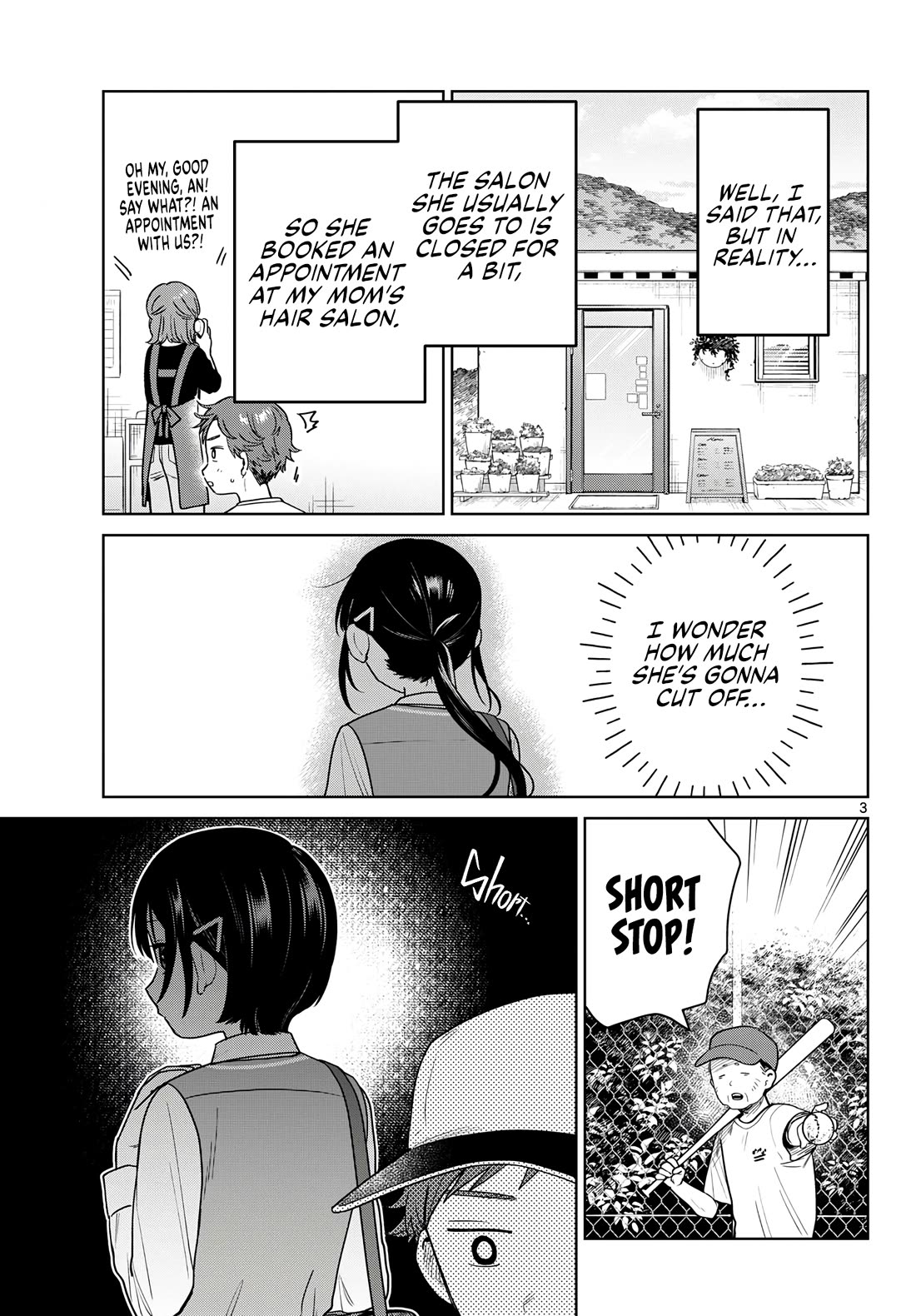 Futari Bus Chapter 44 page 3 - Chapter 44: Fluttering Hair