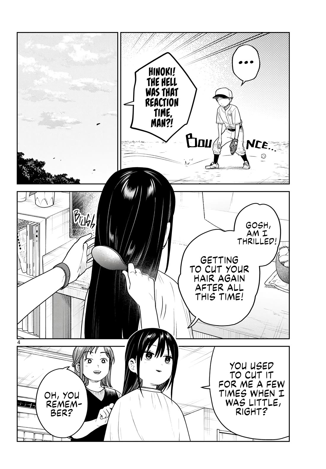 Futari Bus Chapter 44 page 4 - Chapter 44: Fluttering Hair