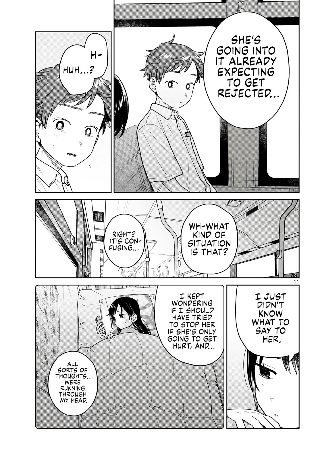 Futari Bus Chapter 46 page 11 - Chapter 46: A Friend's Love