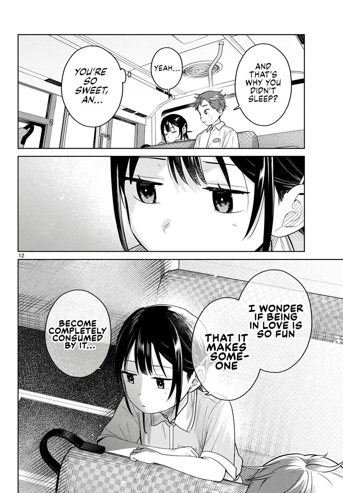 Futari Bus Chapter 46 page 12 - Chapter 46: A Friend's Love