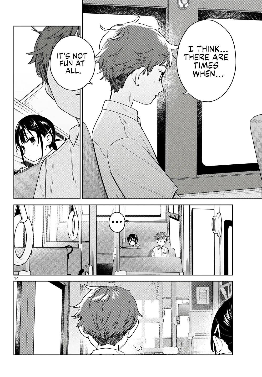 Futari Bus Chapter 46 page 14 - Chapter 46: A Friend's Love