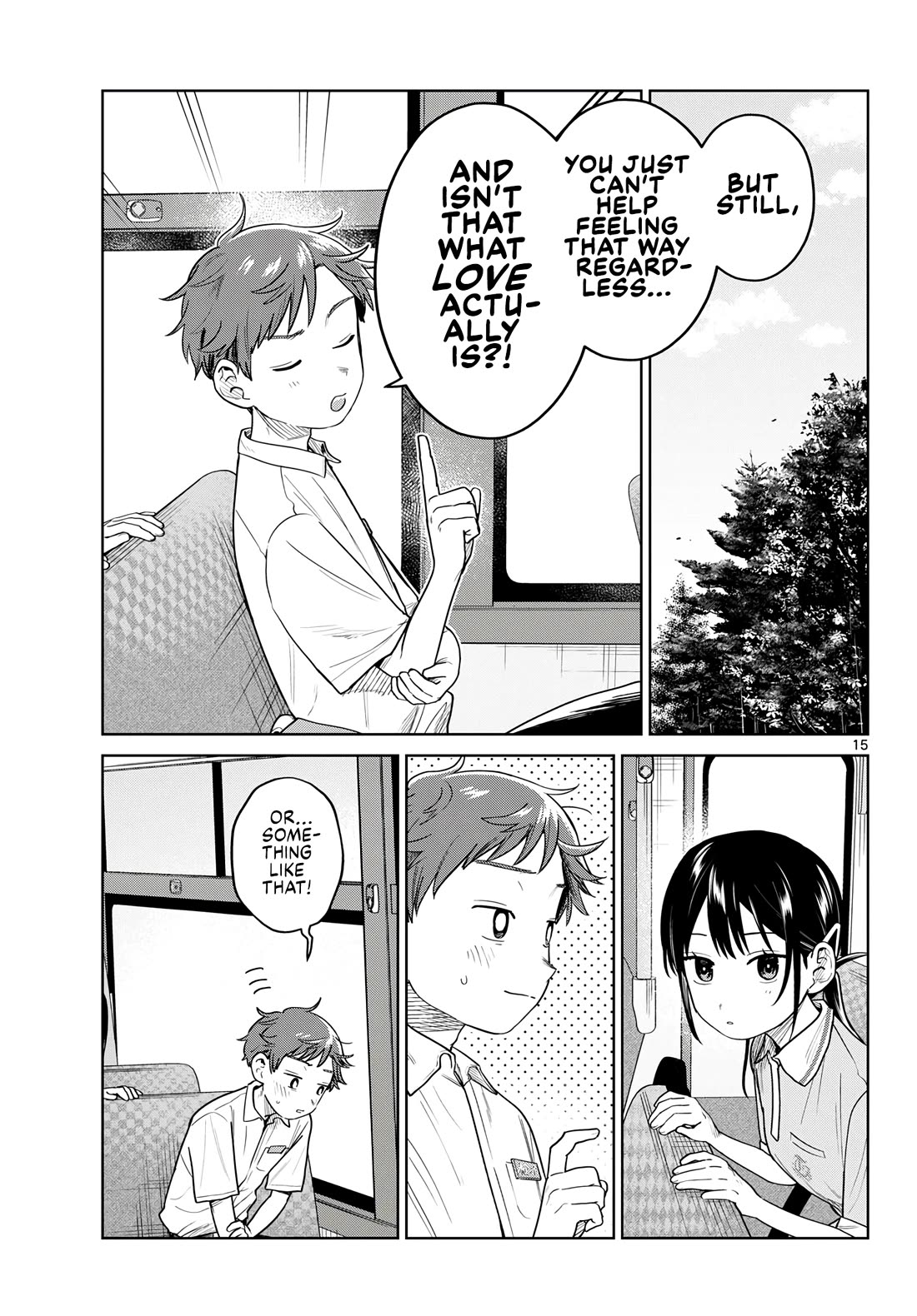 Futari Bus Chapter 46 page 15 - Chapter 46: A Friend's Love