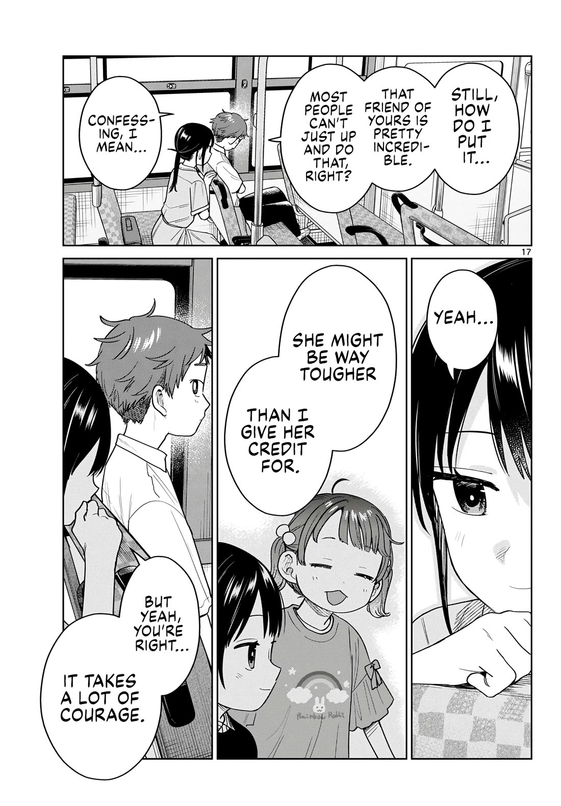 Futari Bus Chapter 46 page 17 - Chapter 46: A Friend's Love