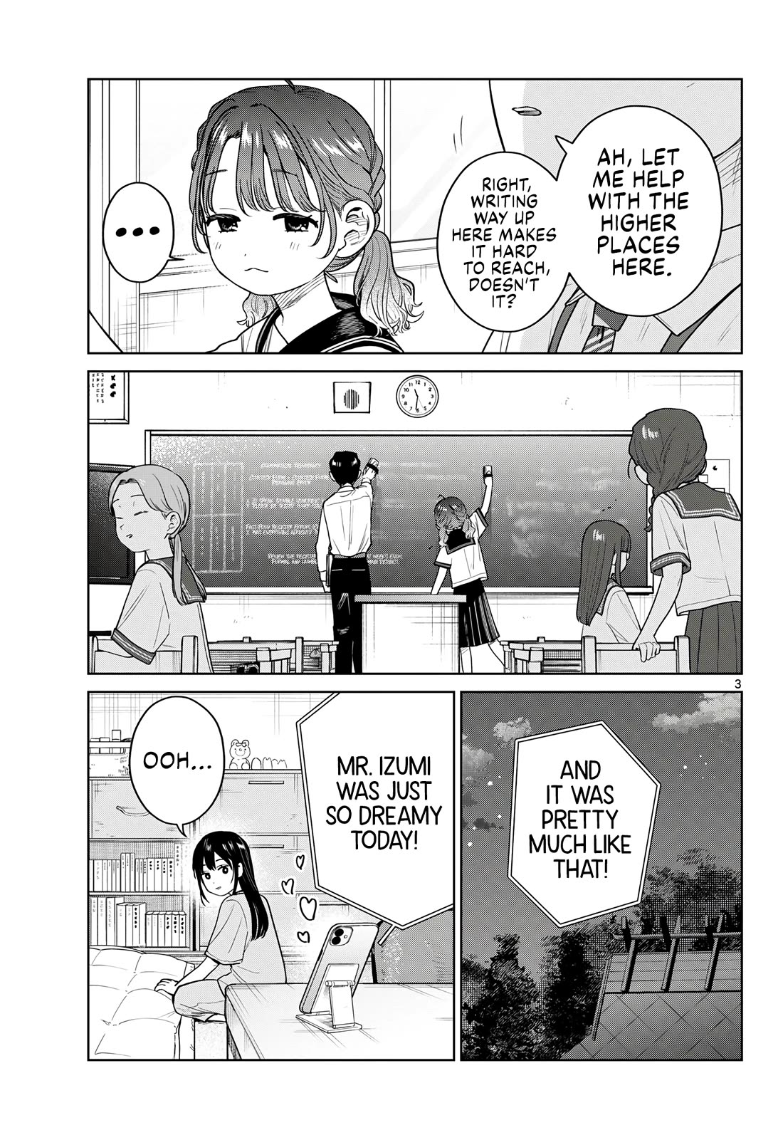 Futari Bus Chapter 46 page 3 - Chapter 46: A Friend's Love