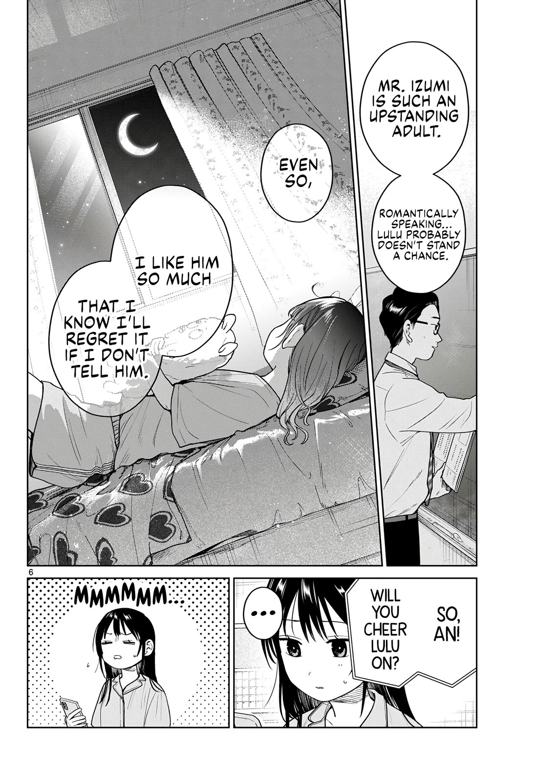 Futari Bus Chapter 46 page 6 - Chapter 46: A Friend's Love
