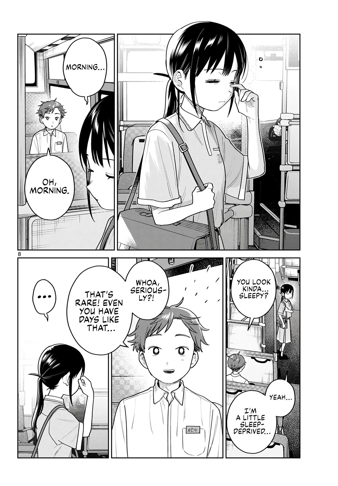 Futari Bus Chapter 46 page 8 - Chapter 46: A Friend's Love