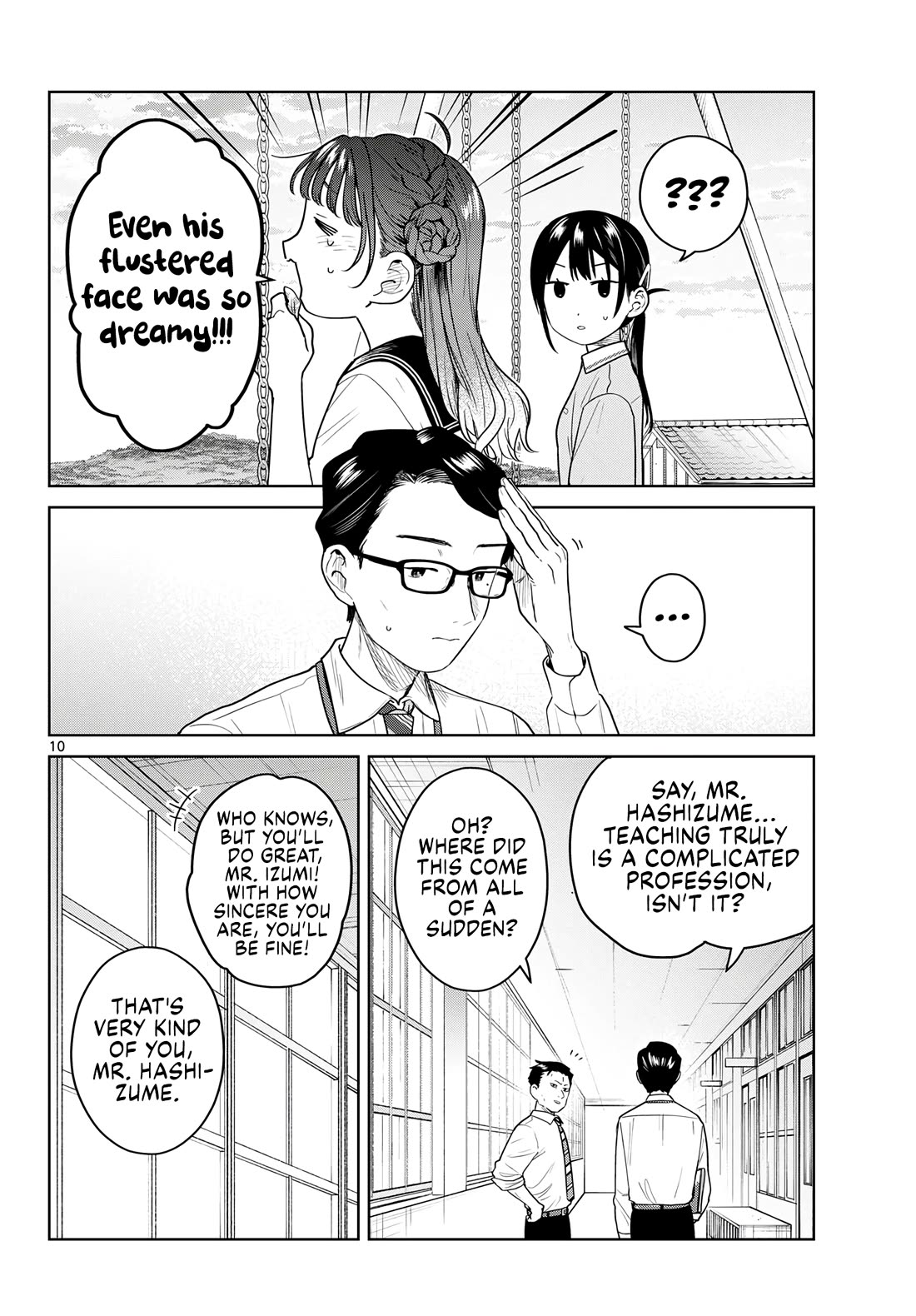 Futari Bus Chapter 47 page 10 - Chapter 47: Back and Forth