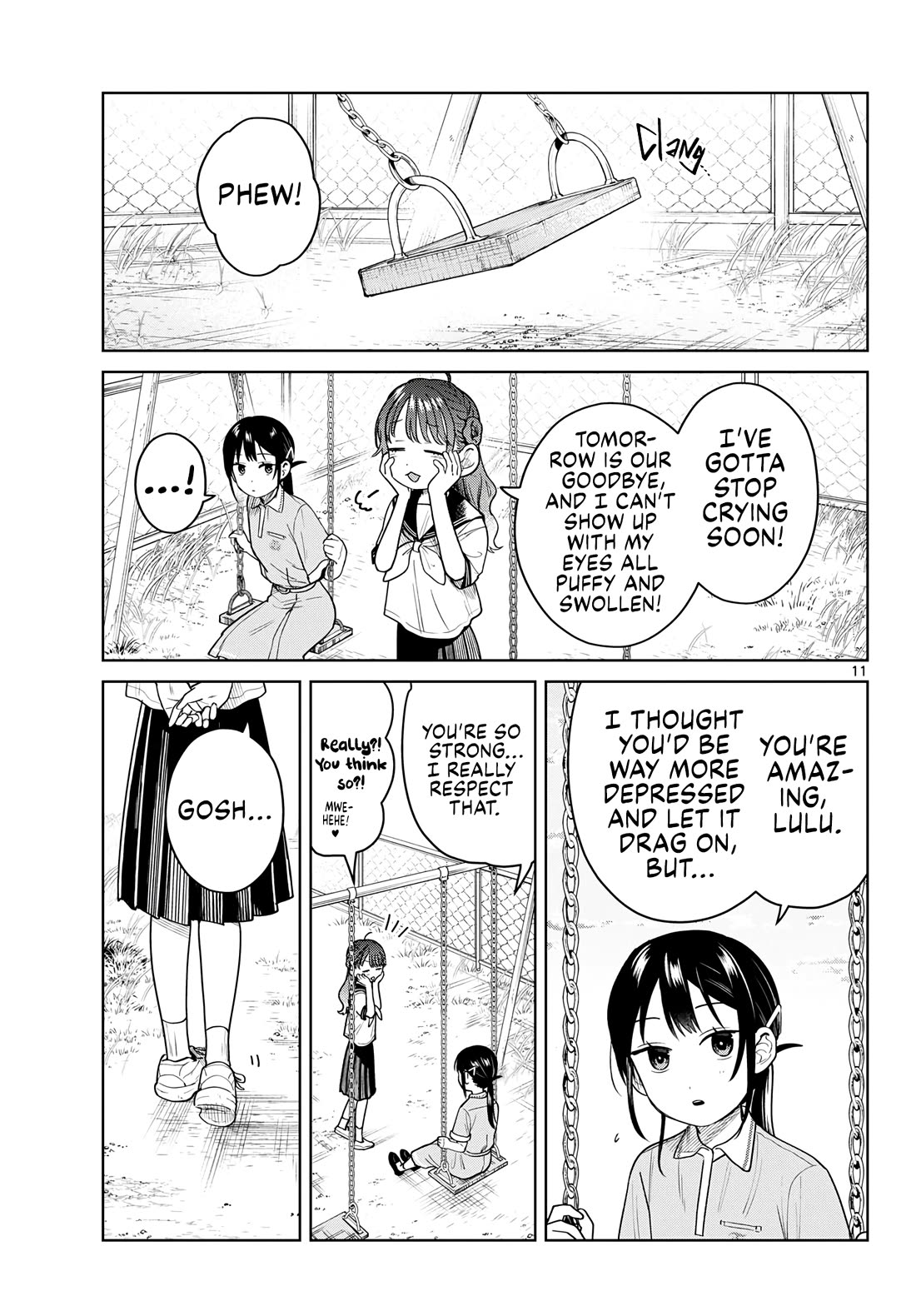 Futari Bus Chapter 47 page 11 - Chapter 47: Back and Forth