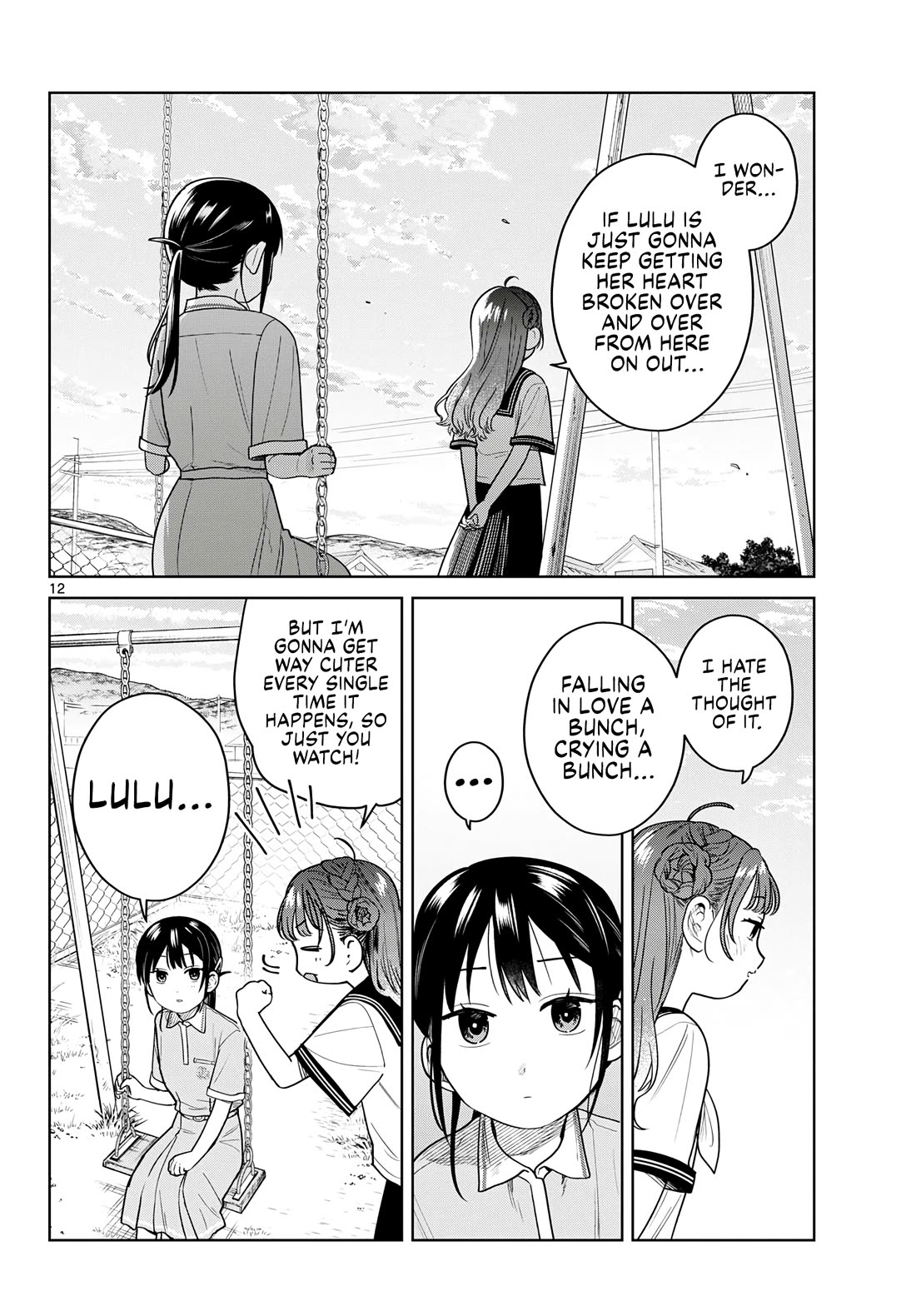 Futari Bus Chapter 47 page 12 - Chapter 47: Back and Forth