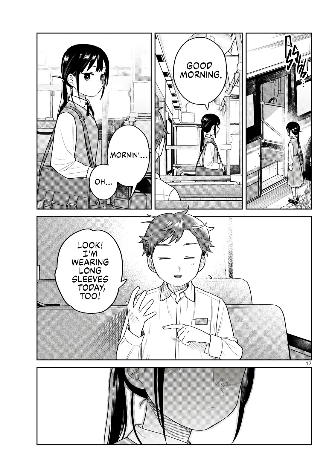 Futari Bus Chapter 47 page 17 - Chapter 47: Back and Forth
