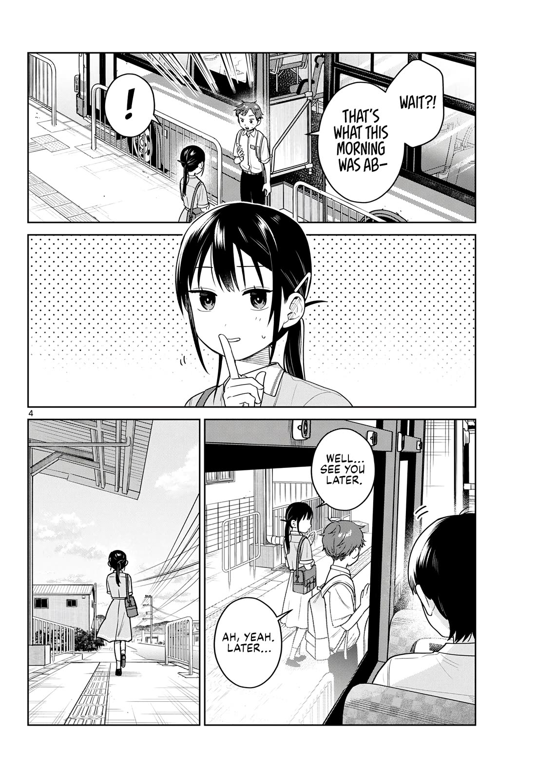 Futari Bus Chapter 47 page 4 - Chapter 47: Back and Forth