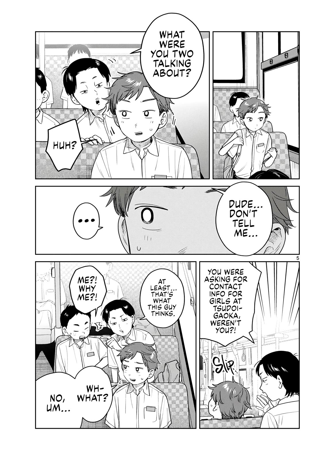 Futari Bus Chapter 47 page 5 - Chapter 47: Back and Forth