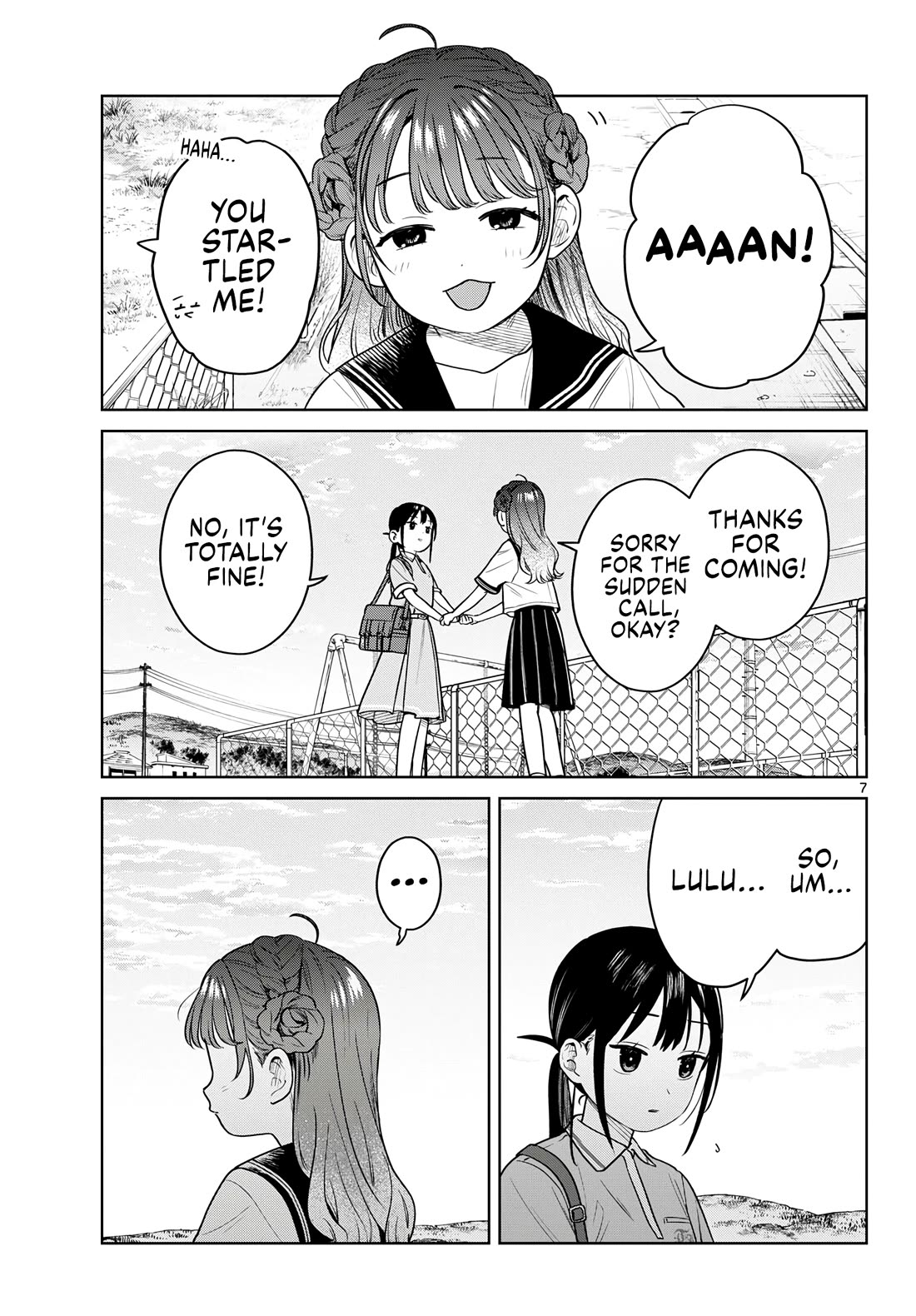 Futari Bus Chapter 47 page 7 - Chapter 47: Back and Forth