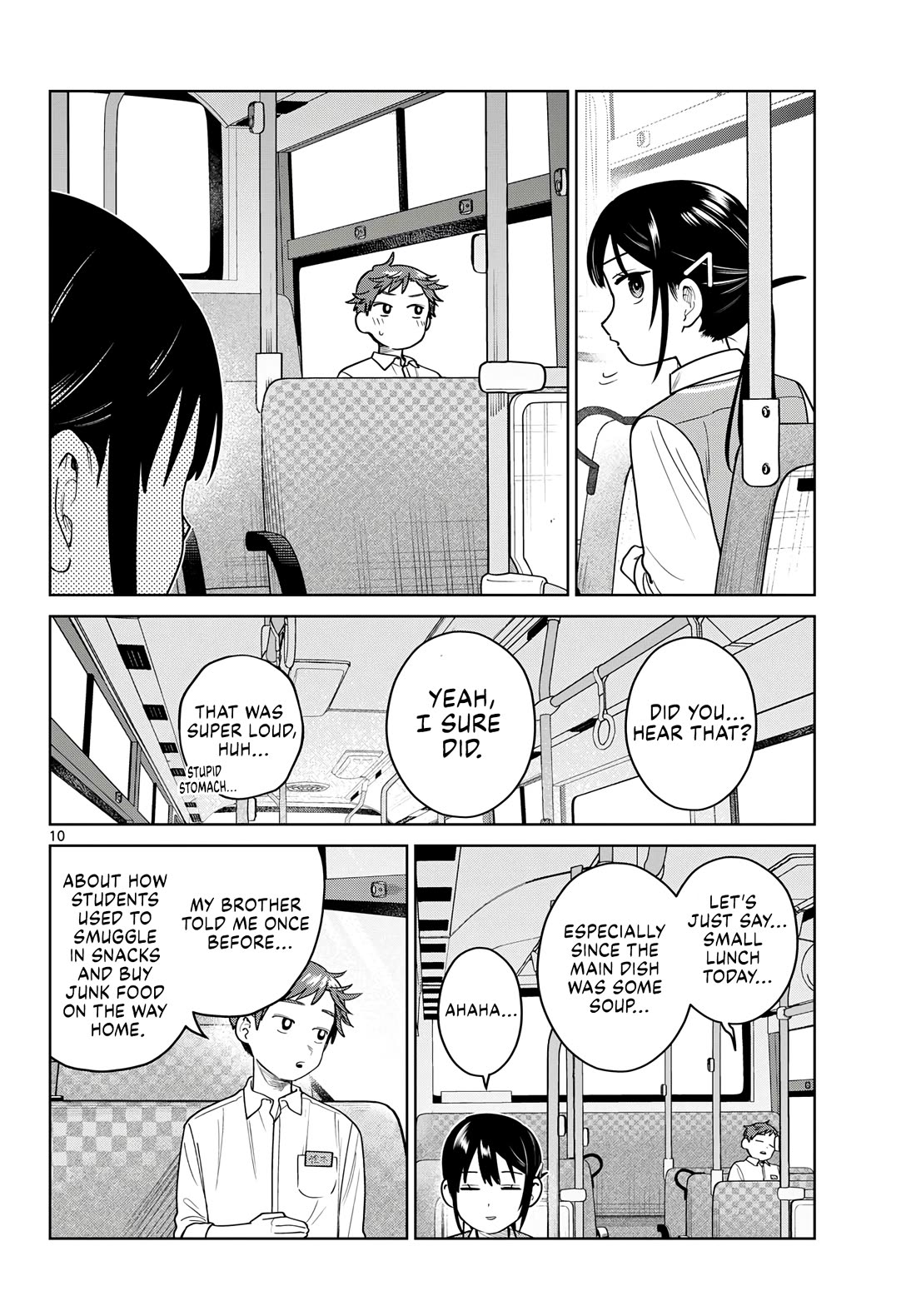 Futari Bus Chapter 48 page 10 - Chapter 48: Sharing a Bite