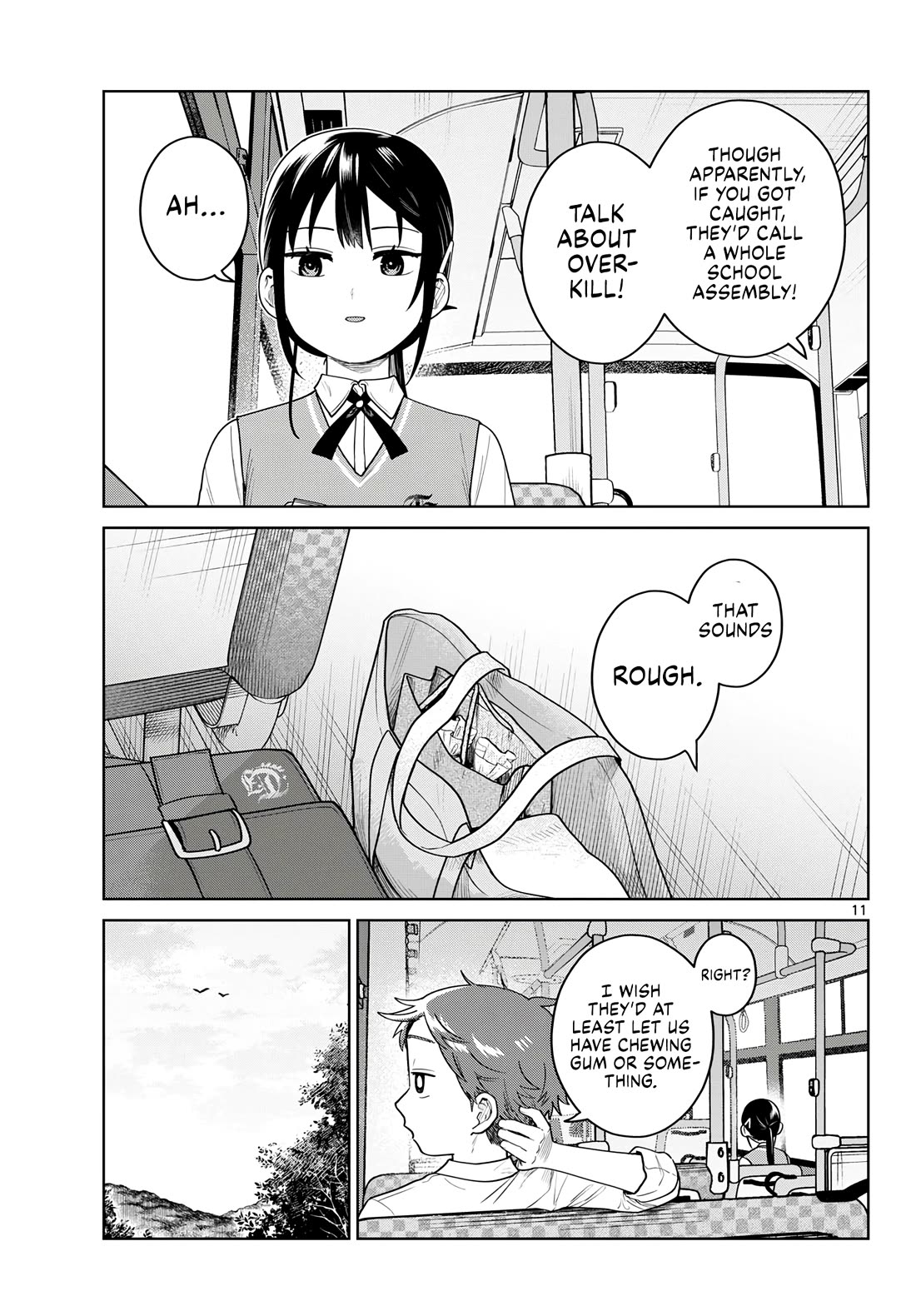 Futari Bus Chapter 48 page 11 - Chapter 48: Sharing a Bite