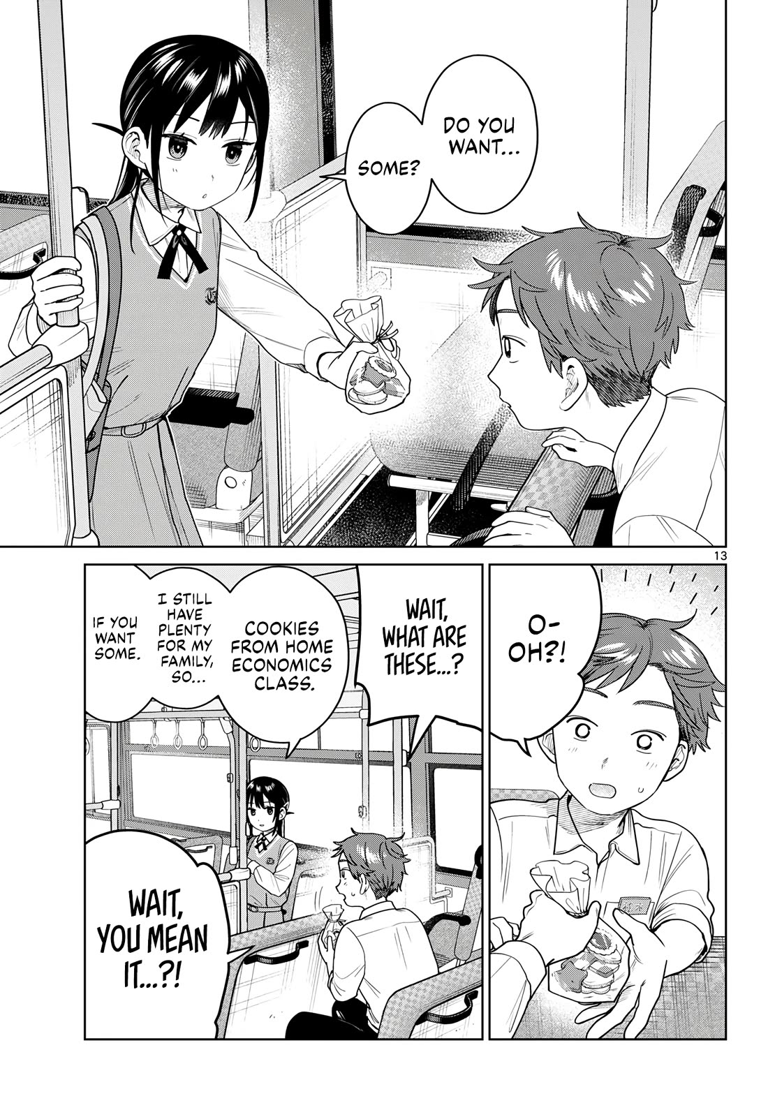 Futari Bus Chapter 48 page 13 - Chapter 48: Sharing a Bite