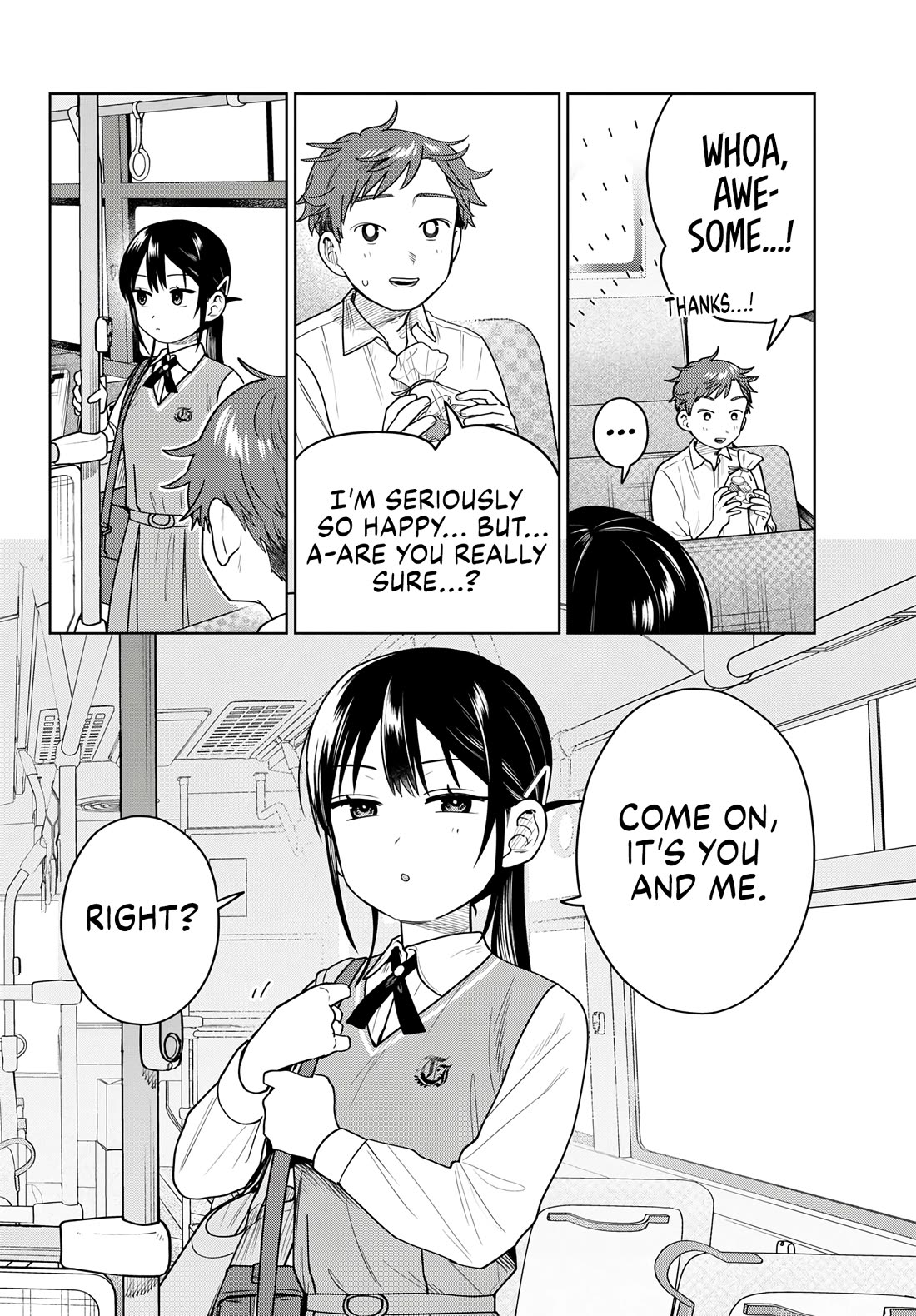 Futari Bus Chapter 48 page 14 - Chapter 48: Sharing a Bite