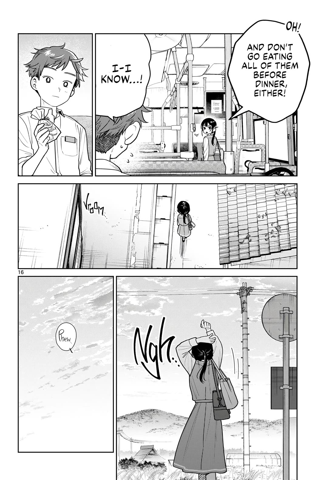 Futari Bus Chapter 48 page 16 - Chapter 48: Sharing a Bite