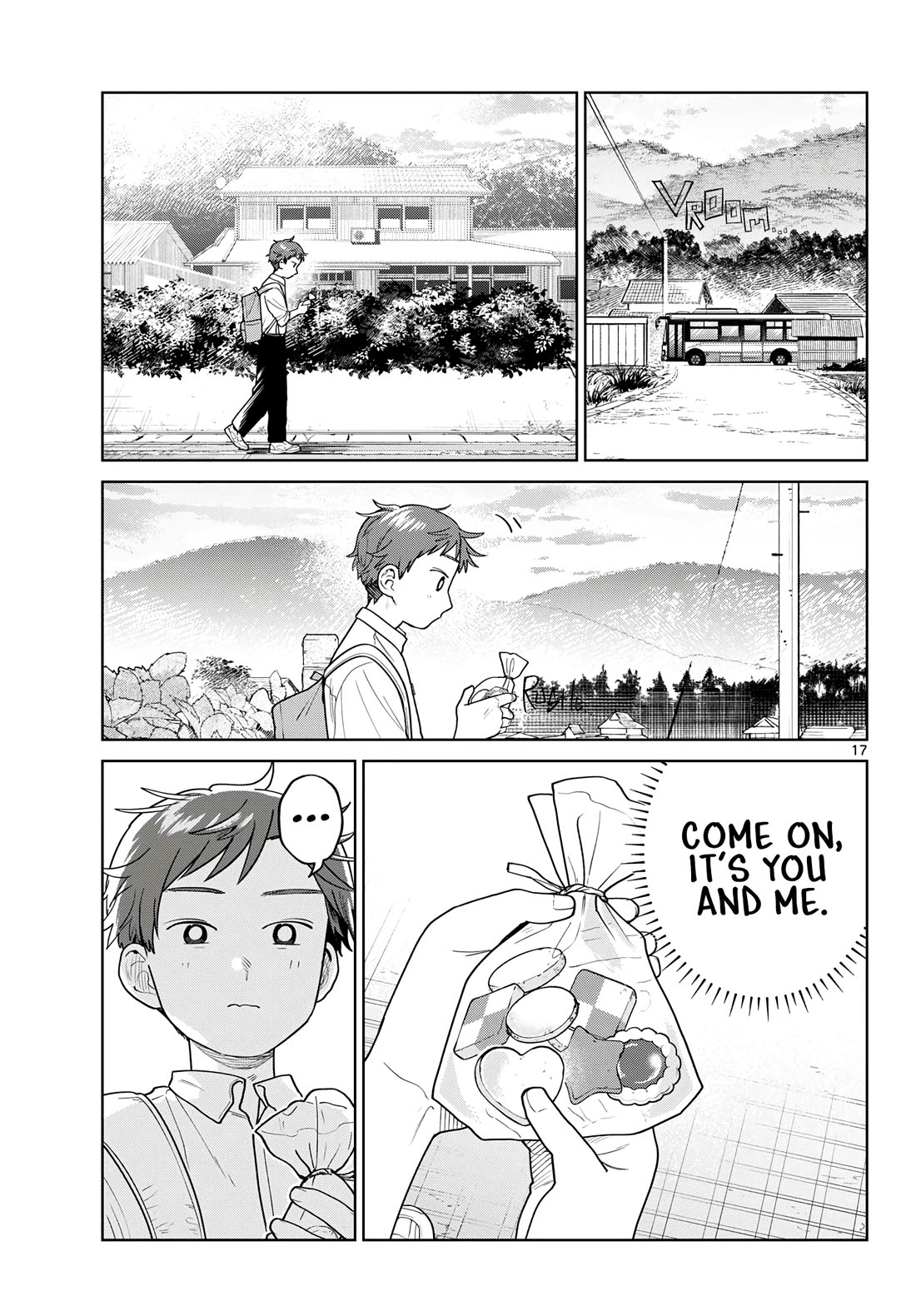 Futari Bus Chapter 48 page 17 - Chapter 48: Sharing a Bite