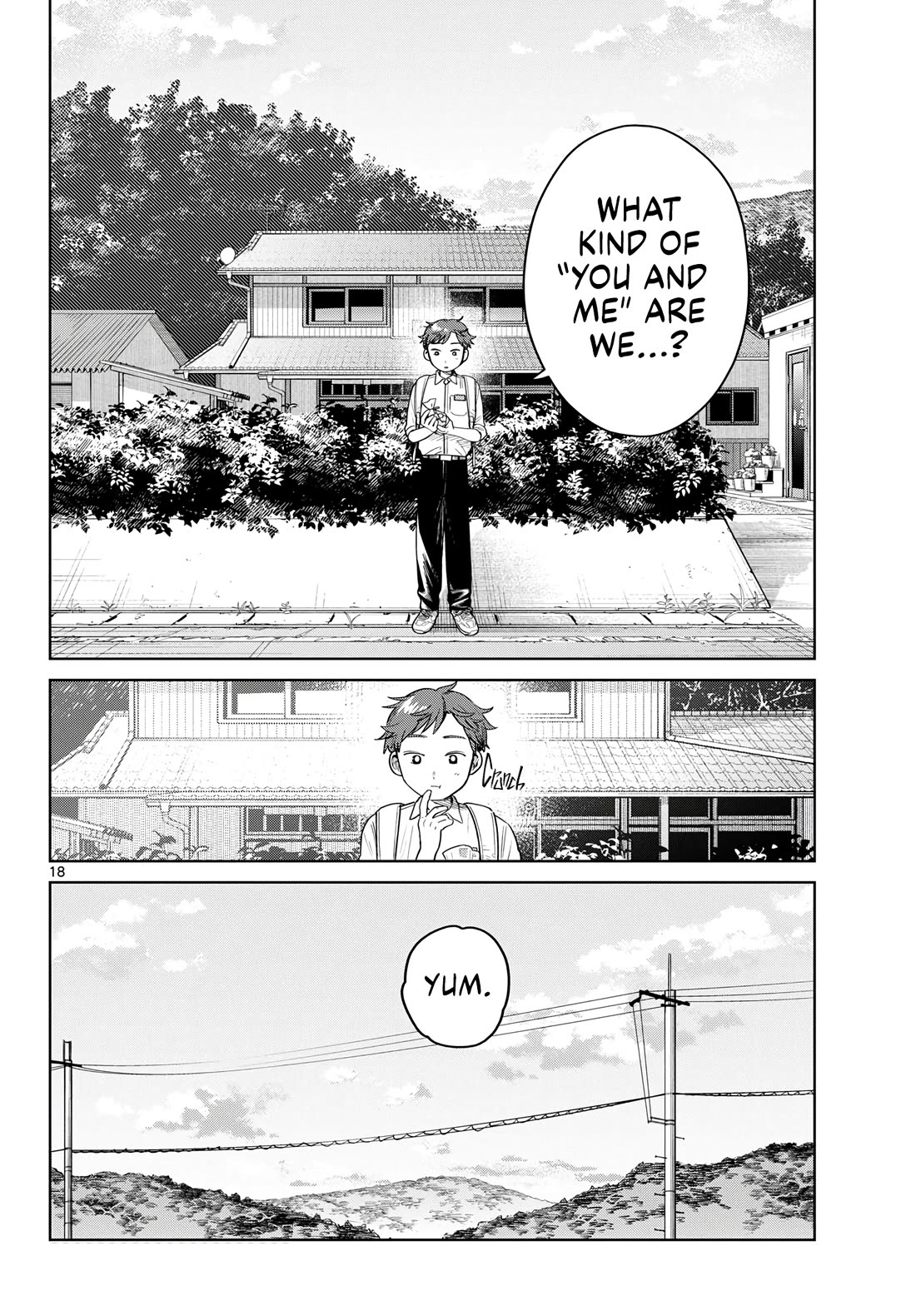 Futari Bus Chapter 48 page 18 - Chapter 48: Sharing a Bite