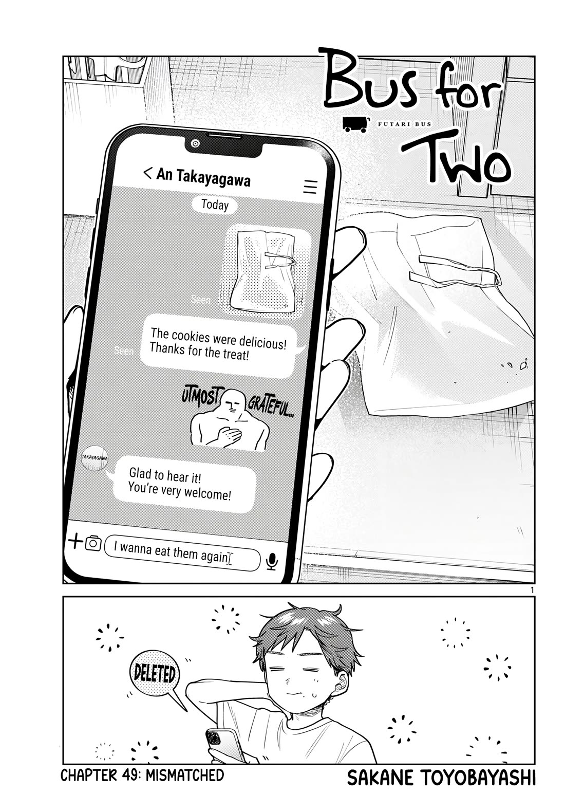 Futari Bus Chapter 49 page 1 - Chapter 49: Mismatched